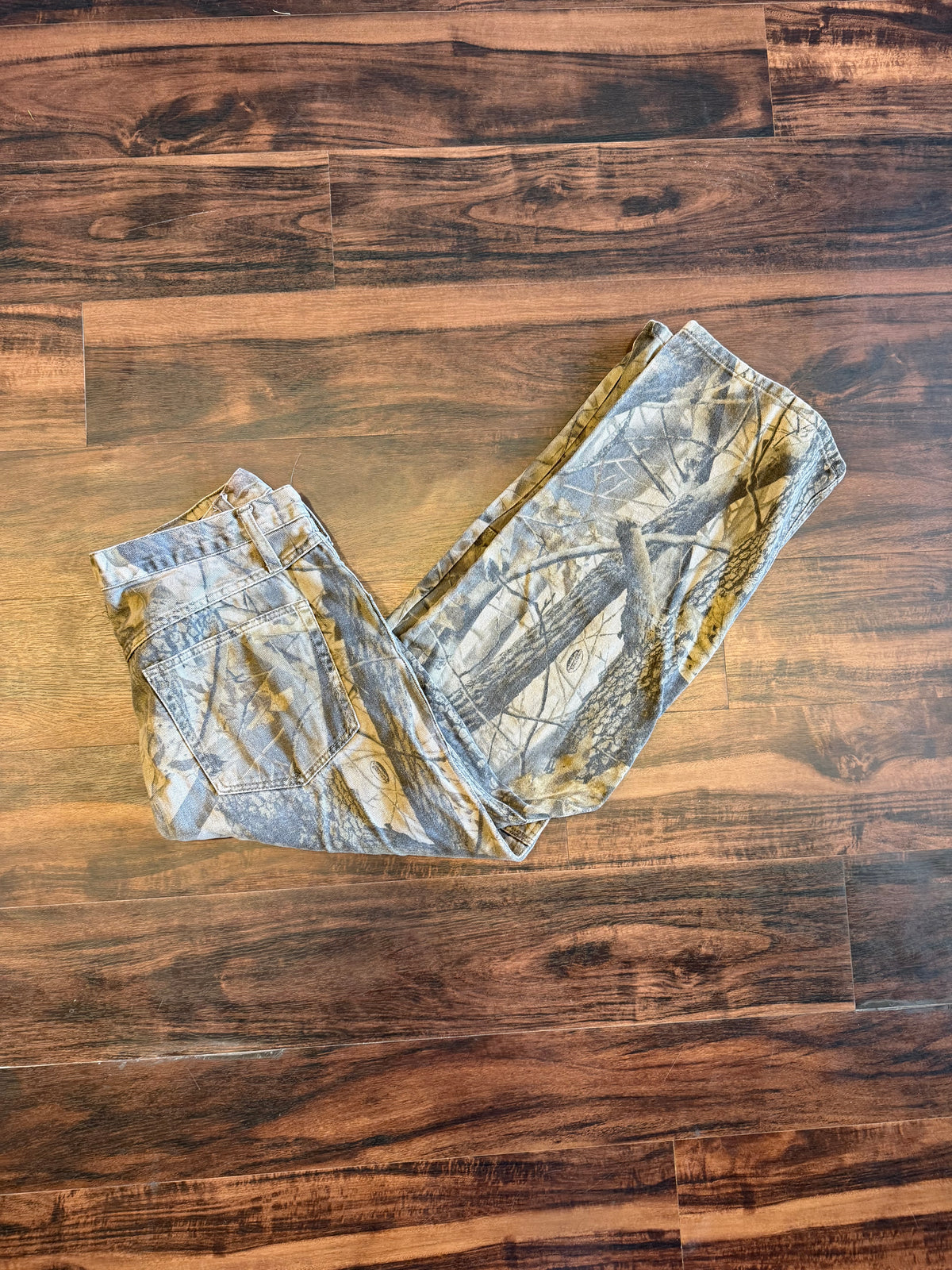 Vintage Outfitters Ridge Tree Camo Double Knee Work Pants- 34x29