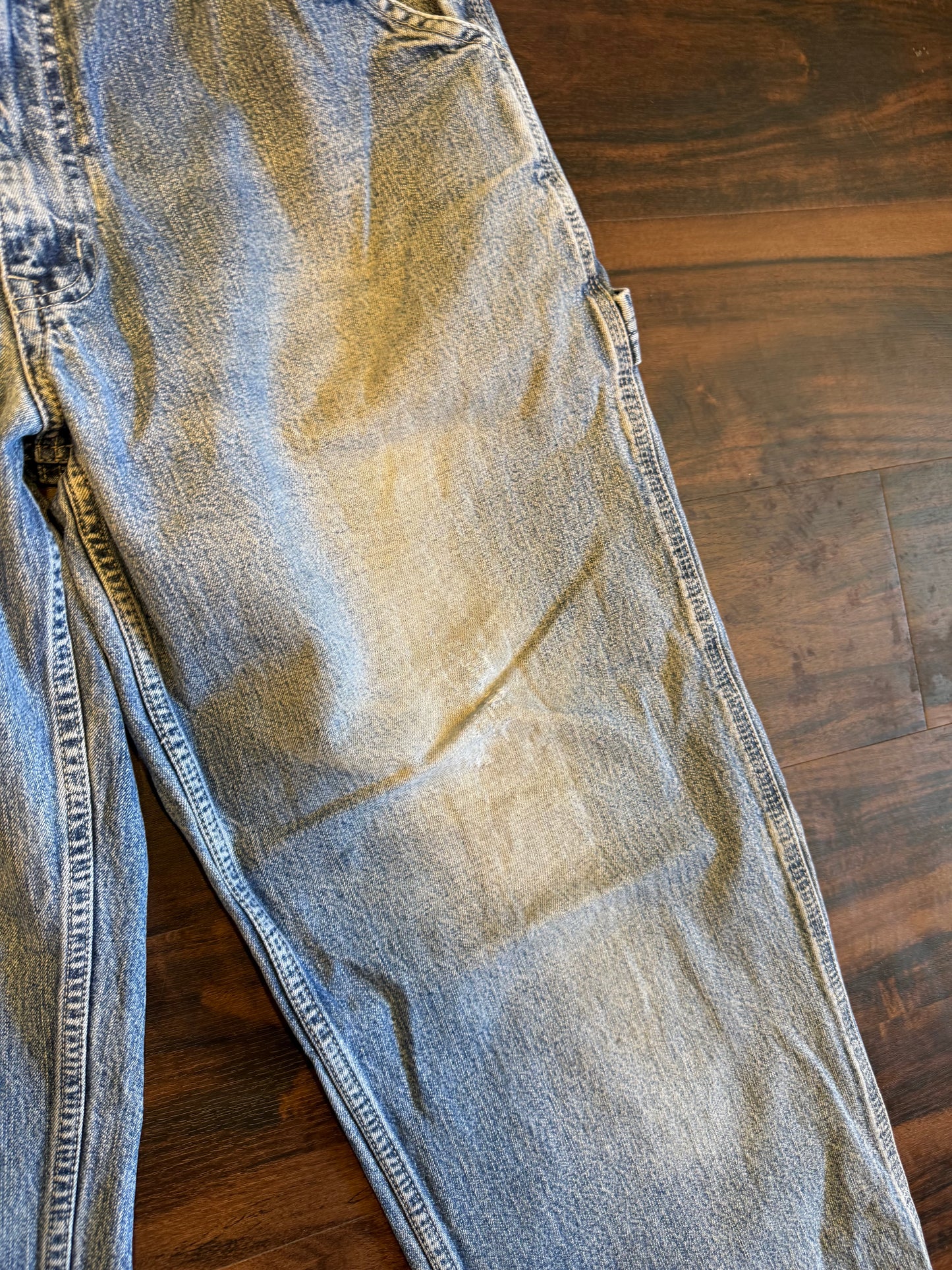 Vintage Urban Up Streetwear Light Wash Carpenter Jeans- 32x34