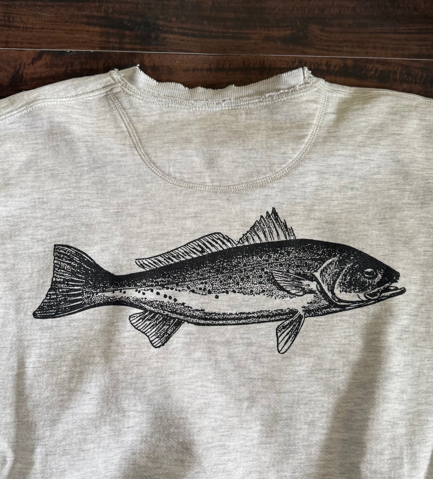 Vintage Abercrombie & Fitch Fly Fishing Crewneck Sweatshirt- L