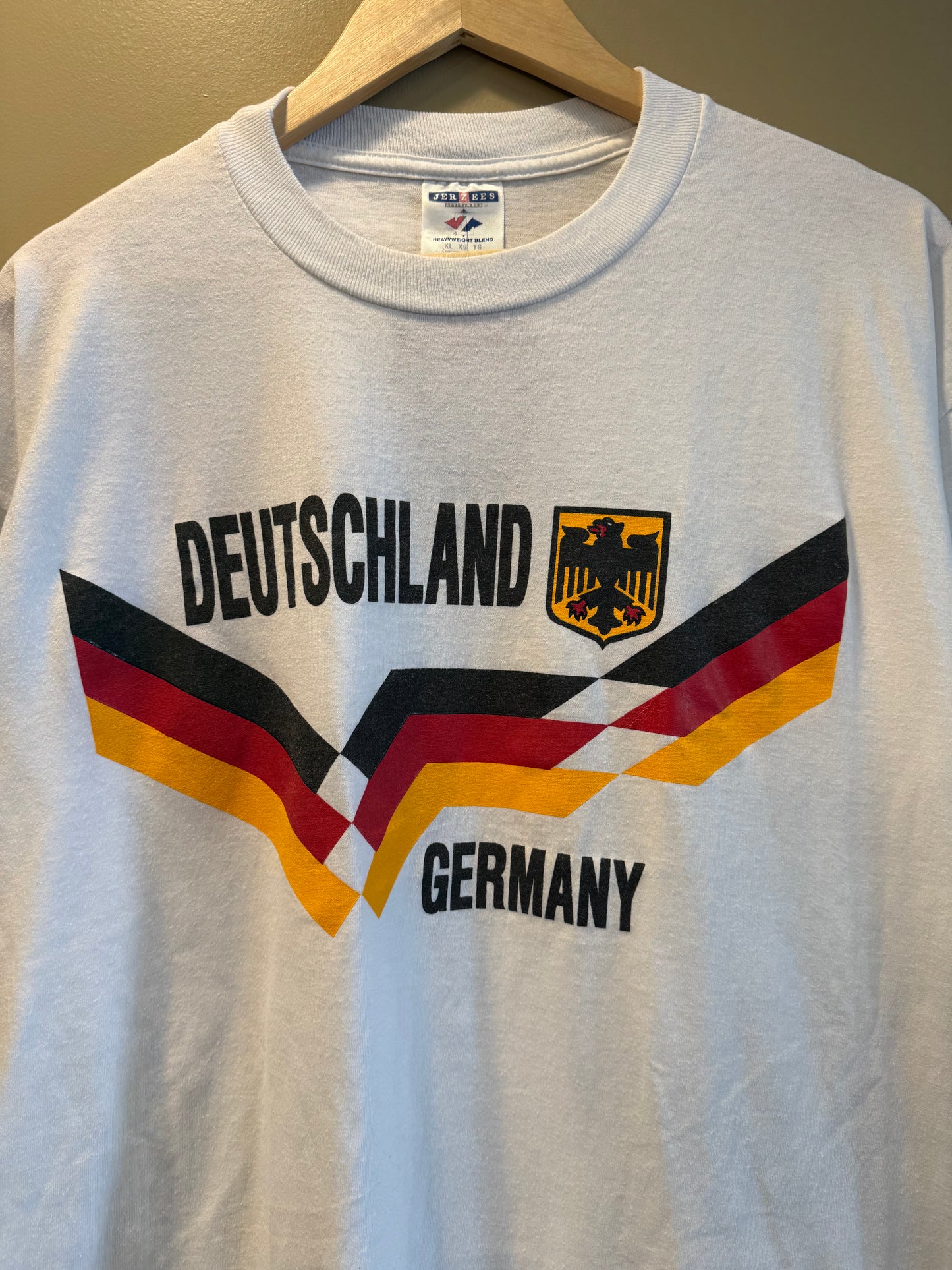 Vintage Deutschland Germany Football T-Shirt- XL