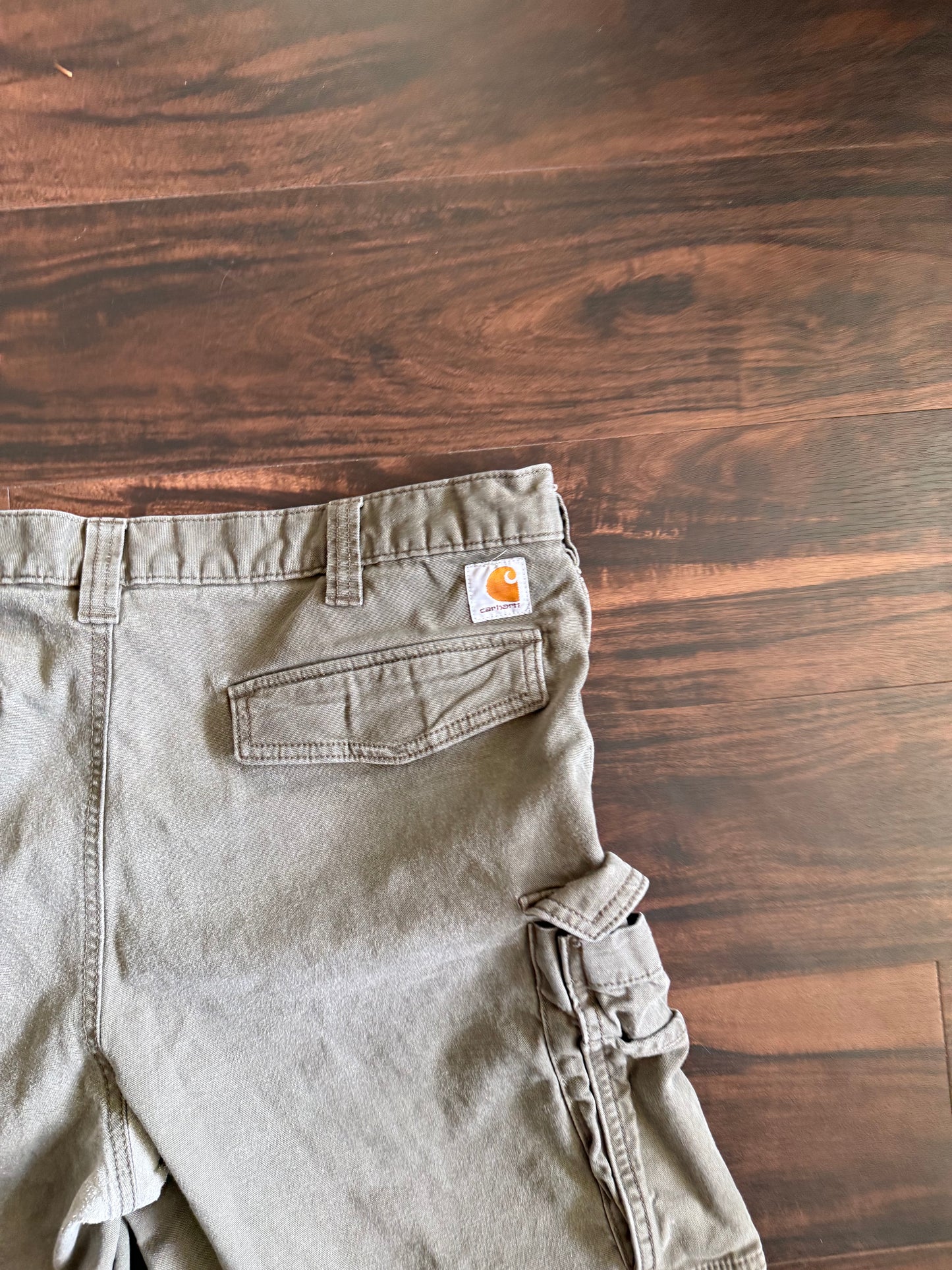 Vintage Carhartt Olive Green Shorts- 38