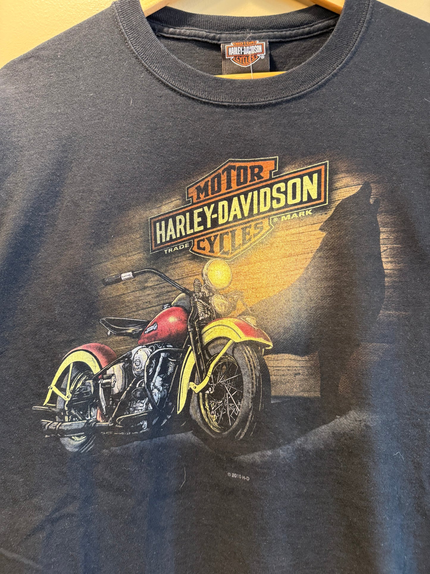 Vintage Harley Davidson Wolf Montana T-Shirt- M
