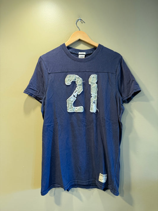 Vintage Y2K Abercrombie & Fitch 21 Muscle T-Shirt - XL