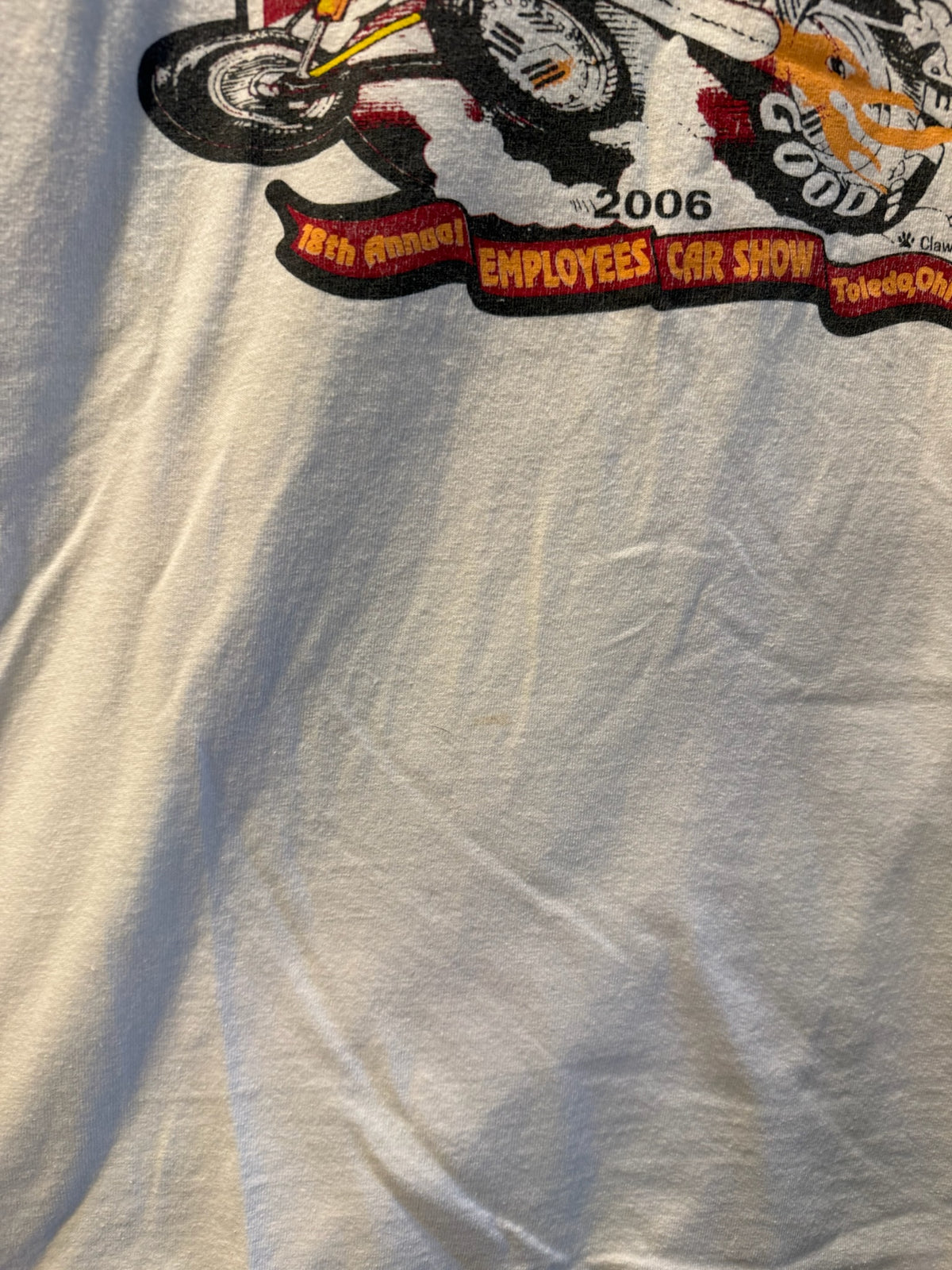 Vintage Jeep Car Show Toledo OH T-Shirt - XL
