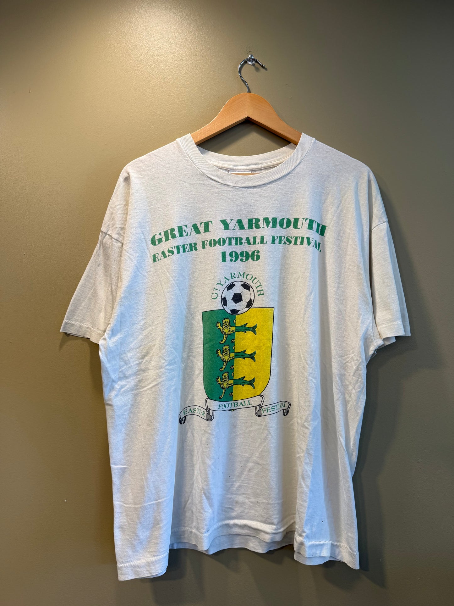 Vintage Great Yarmouth Easter Football Festival T-Shirt- XL