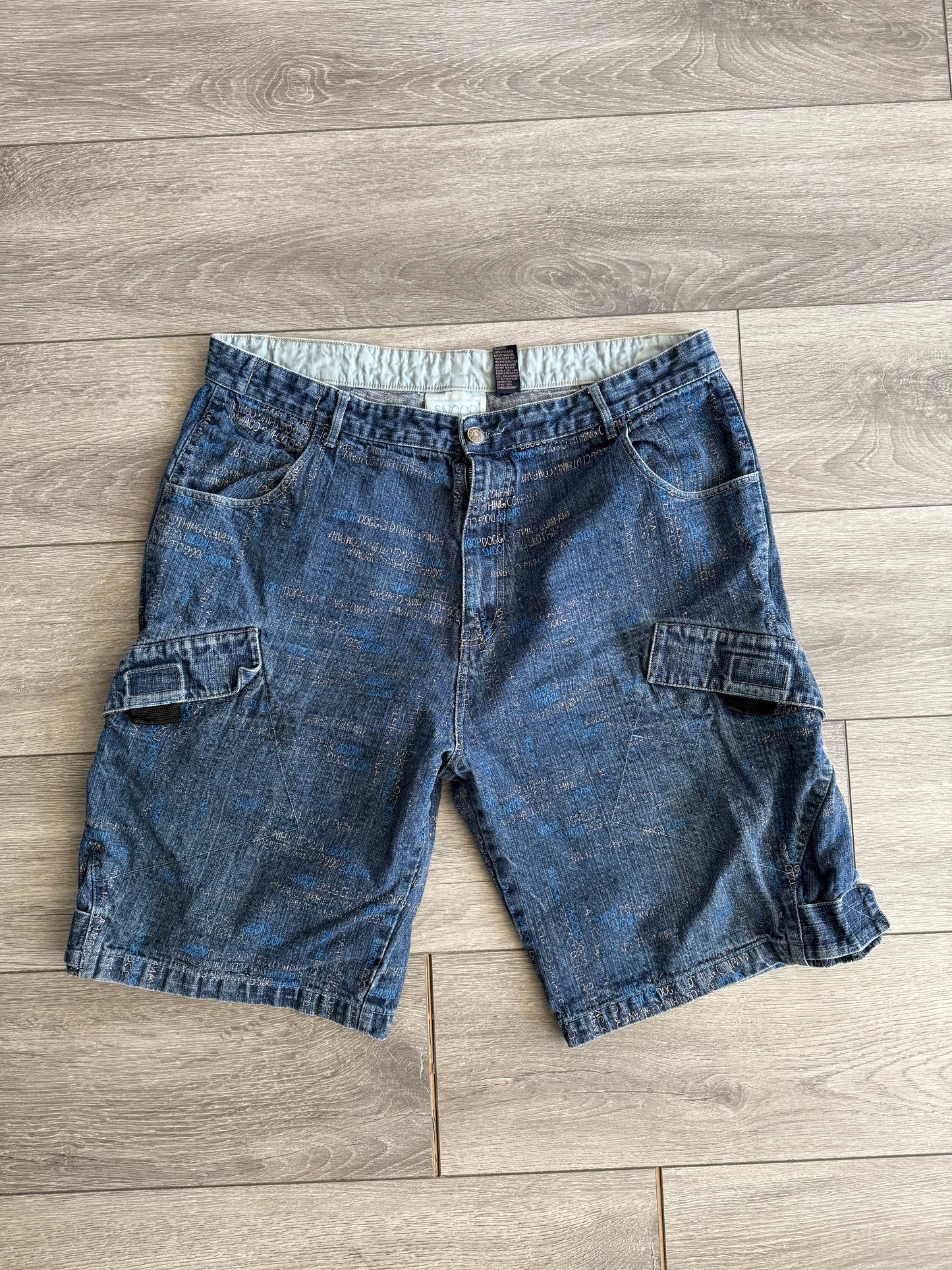 Vintage Snoop Dogg Brand Y2K Denim Jean Shorts- 38
