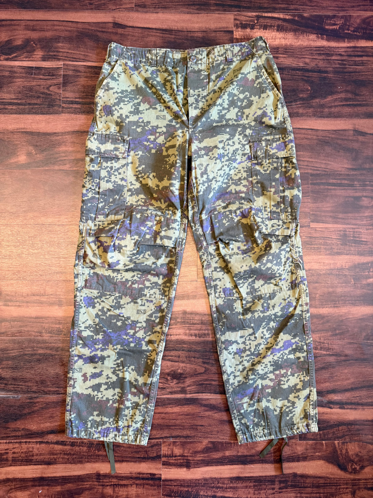 Vintage Military Digi Camouflage Cargo Pants- 34x32