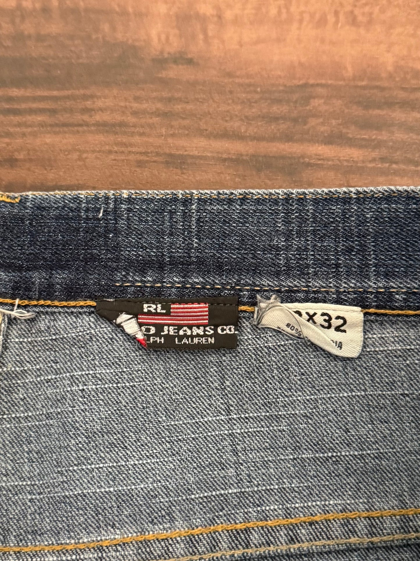 Vintage Boot Polo Ralph Lauren Jeans Co USA Denim Jeans- 38x32