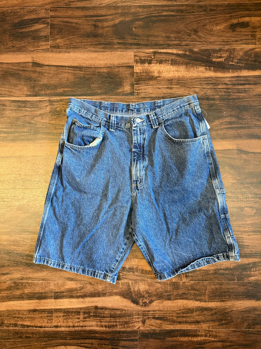 Vintage Wrangler Dark Wash Denim Jean Shorts- 34