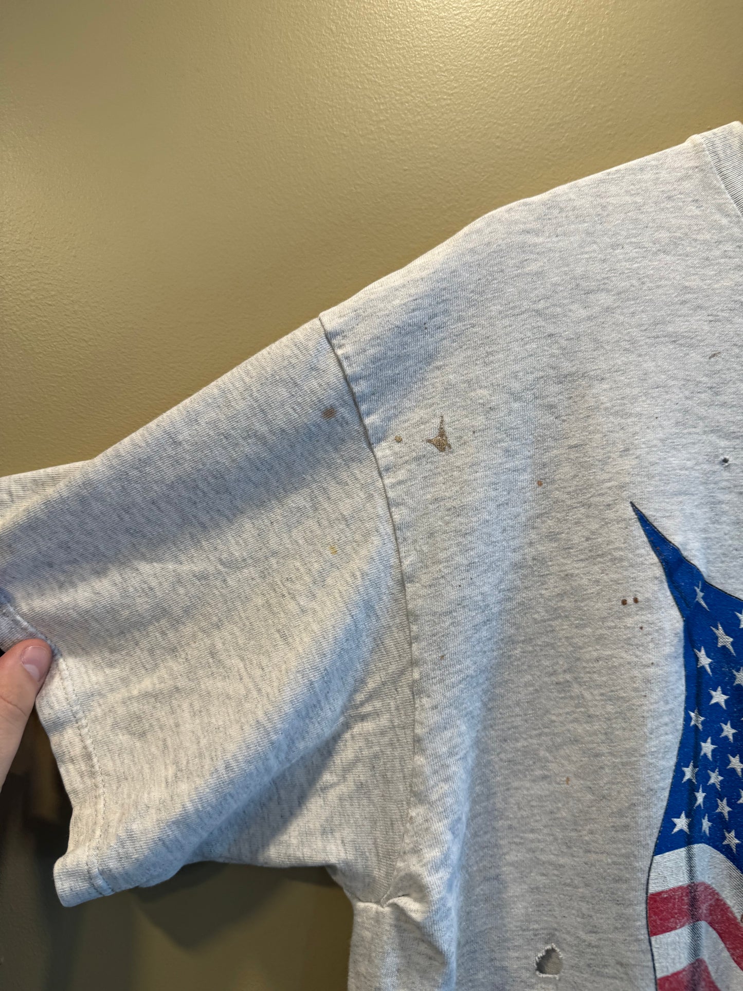 Vintage United States World Cup 94 Heavily Distressed T-Shirt- XL