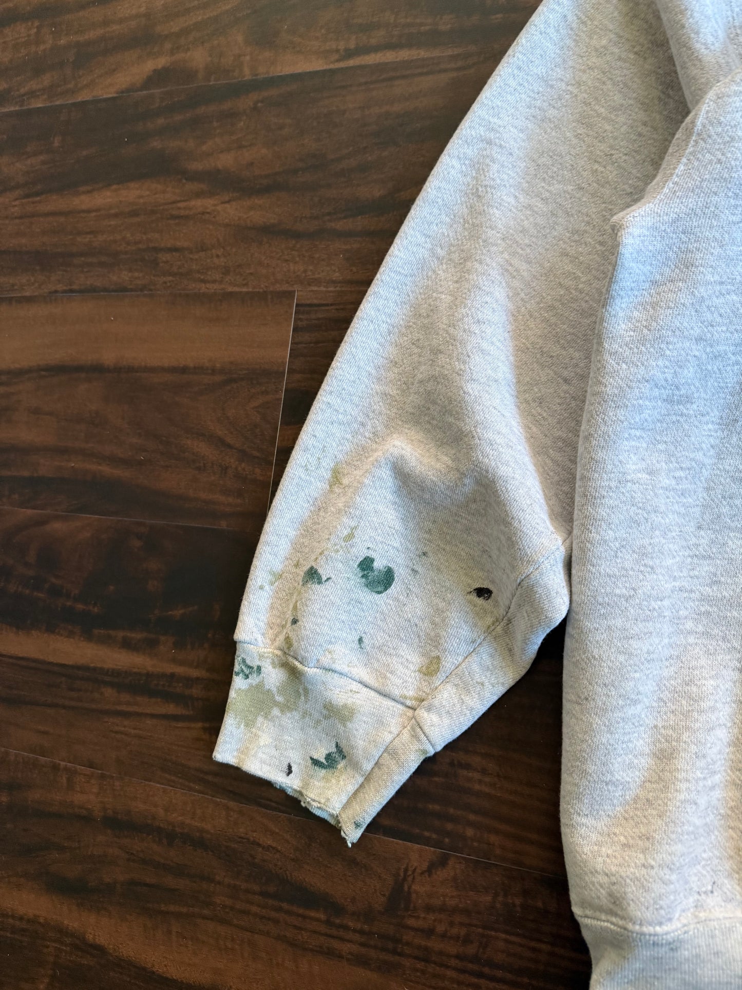 Vintage Indianapolis Colts Distressed Paint Splattered Crewneck Sweatshirt- XXL
