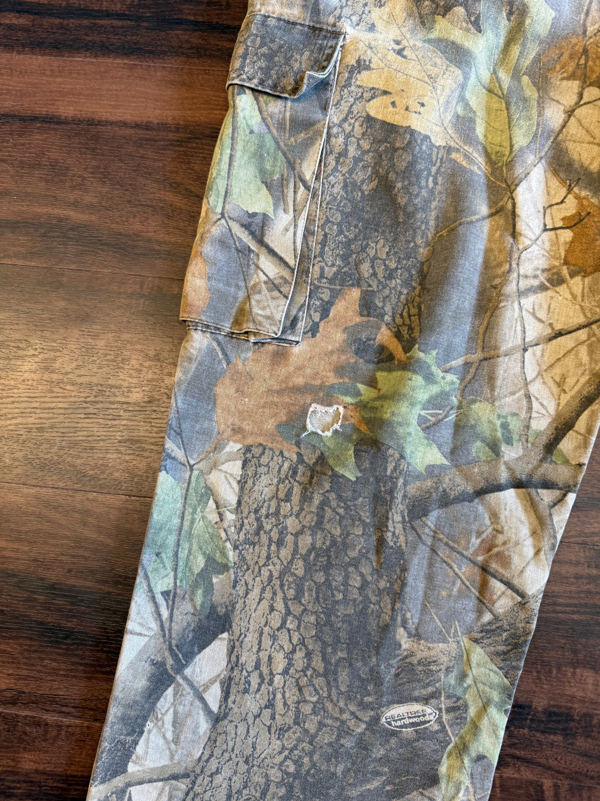 Vintage Liberty RealTree Hardwoods Camo Baggy Cargo Pants- 34x33