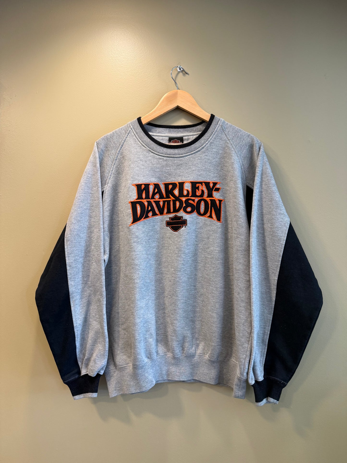 Vintage Harley Davidson Gray Crewneck Sweatshirt- XL