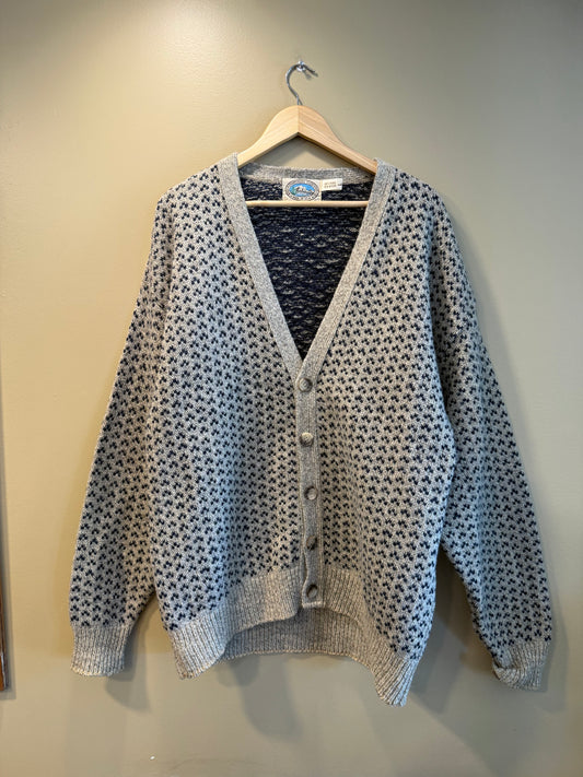 Vintage Environmental Clothing Co. Wool Cardigan Sweater- L