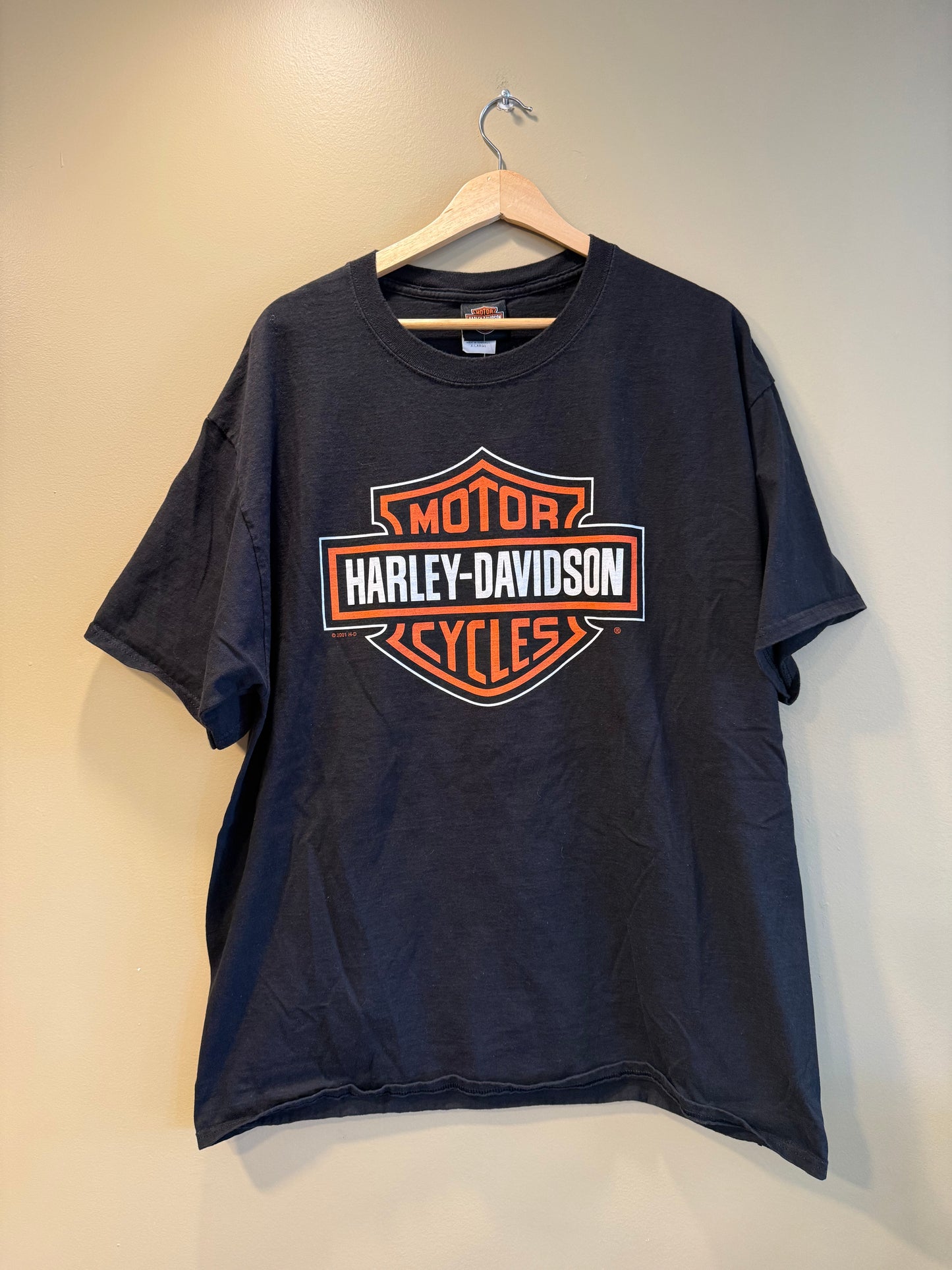 Vintage Harley Davidson Big Logo Myrtle Beach T-Shirt- XL