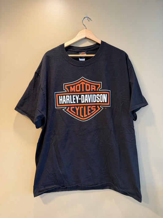 Vintage Harley Davidson Big Logo Myrtle Beach T-Shirt- XL