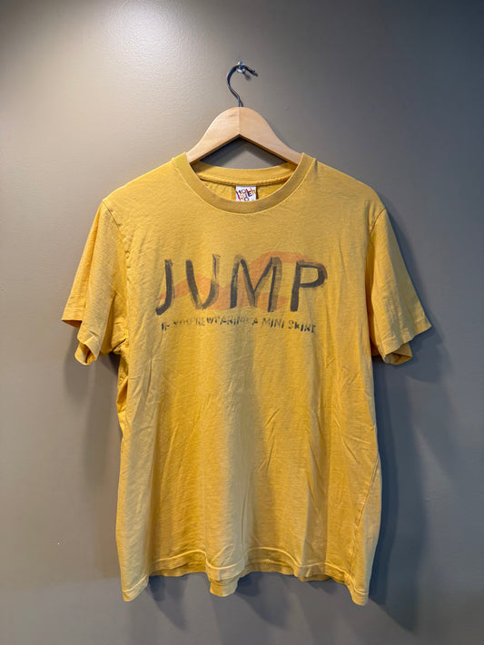 Vintage Y2K Hollister Yellow Miniskirt T-Shirt- L