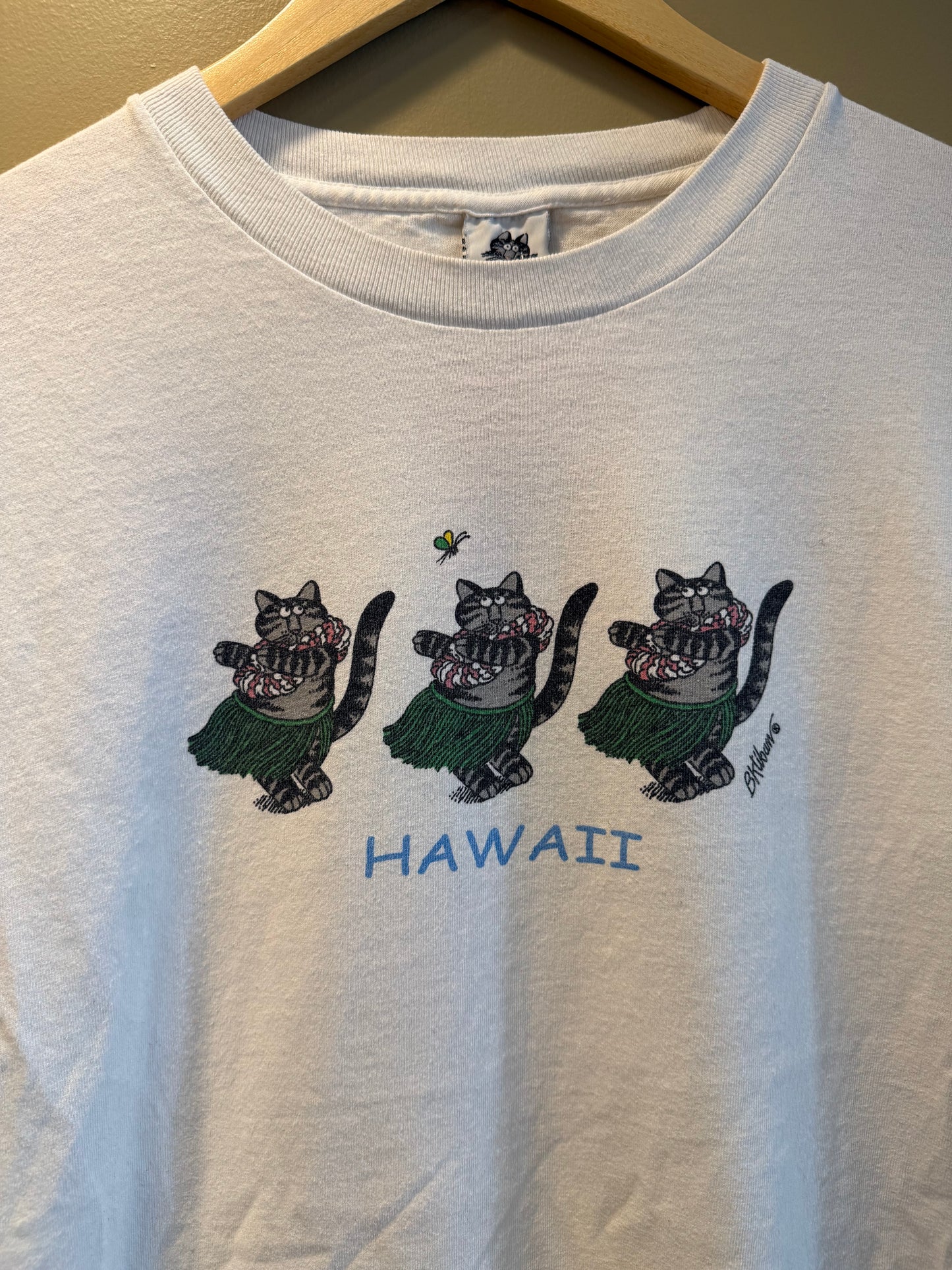 Vintage Hawaii Cats T-Shirt- M