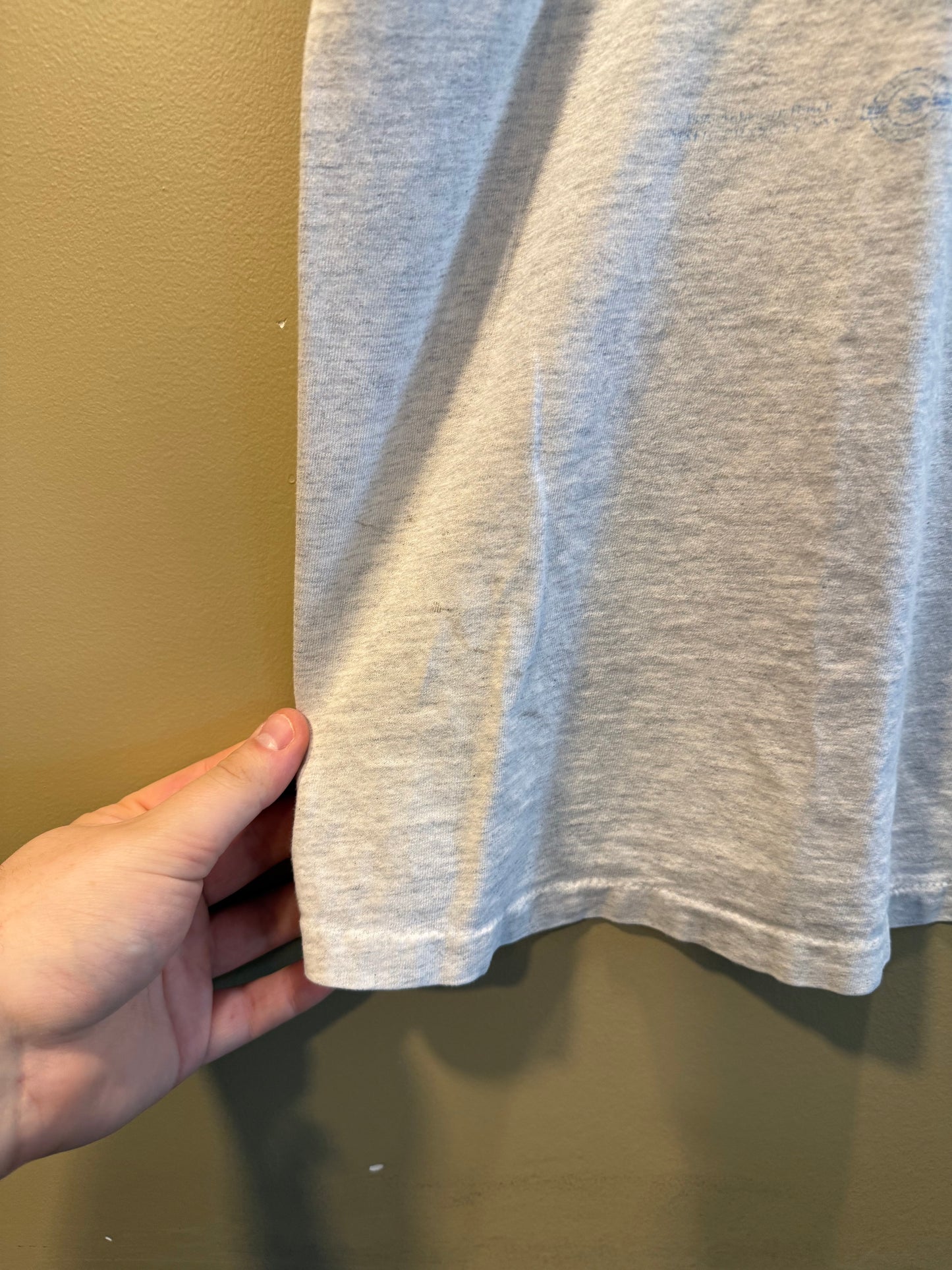 Vintage Budweiser Frogs Faded Gray T-Shirt- XXL