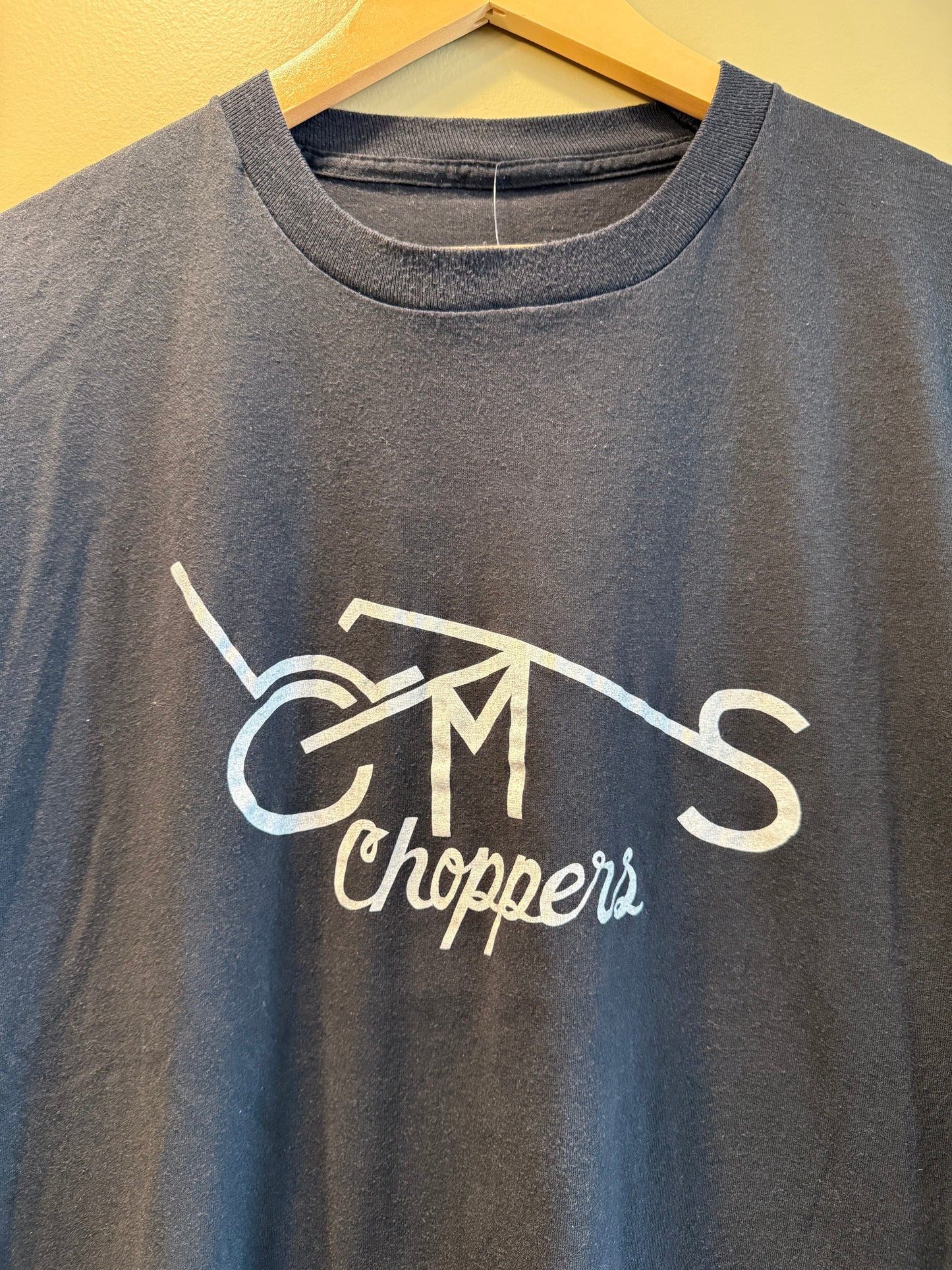 Vintage Cleveland Motorcycle Supply Black T-Shirt- L