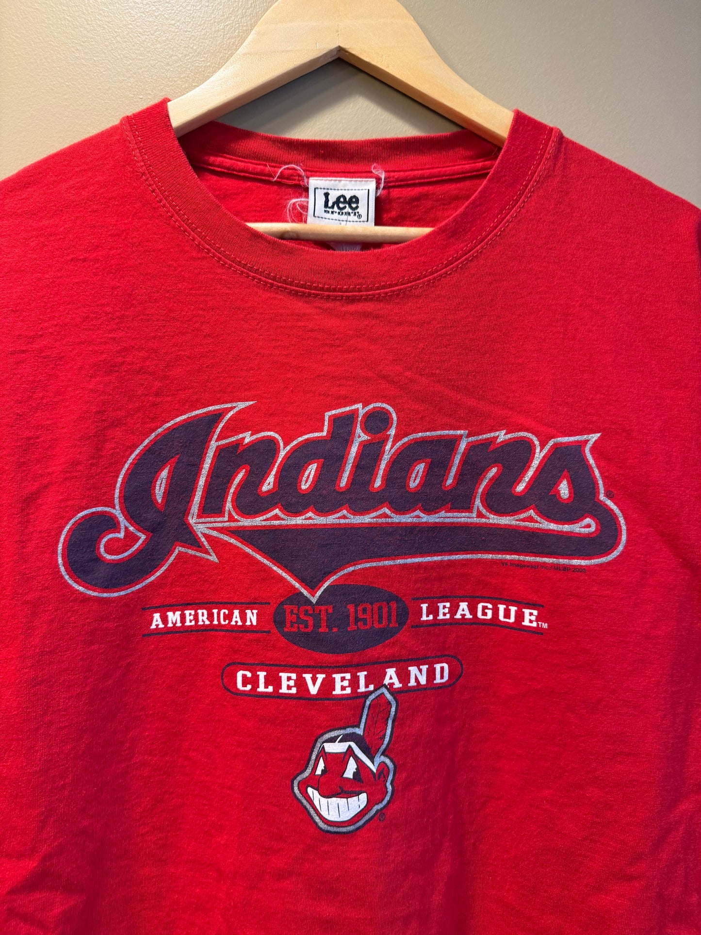 Vintage Cleveland Indians Red T-Shirt- XL
