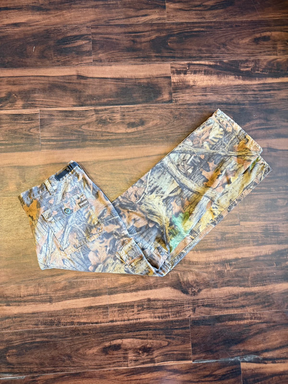 Vintage Ranger Advantage Timber Camo Cargo Pants- 38x32
