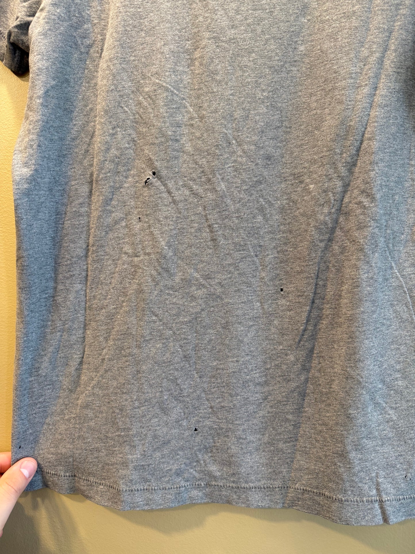 Vintage Abercrombie & Fitch Gray T-Shirt- S/M