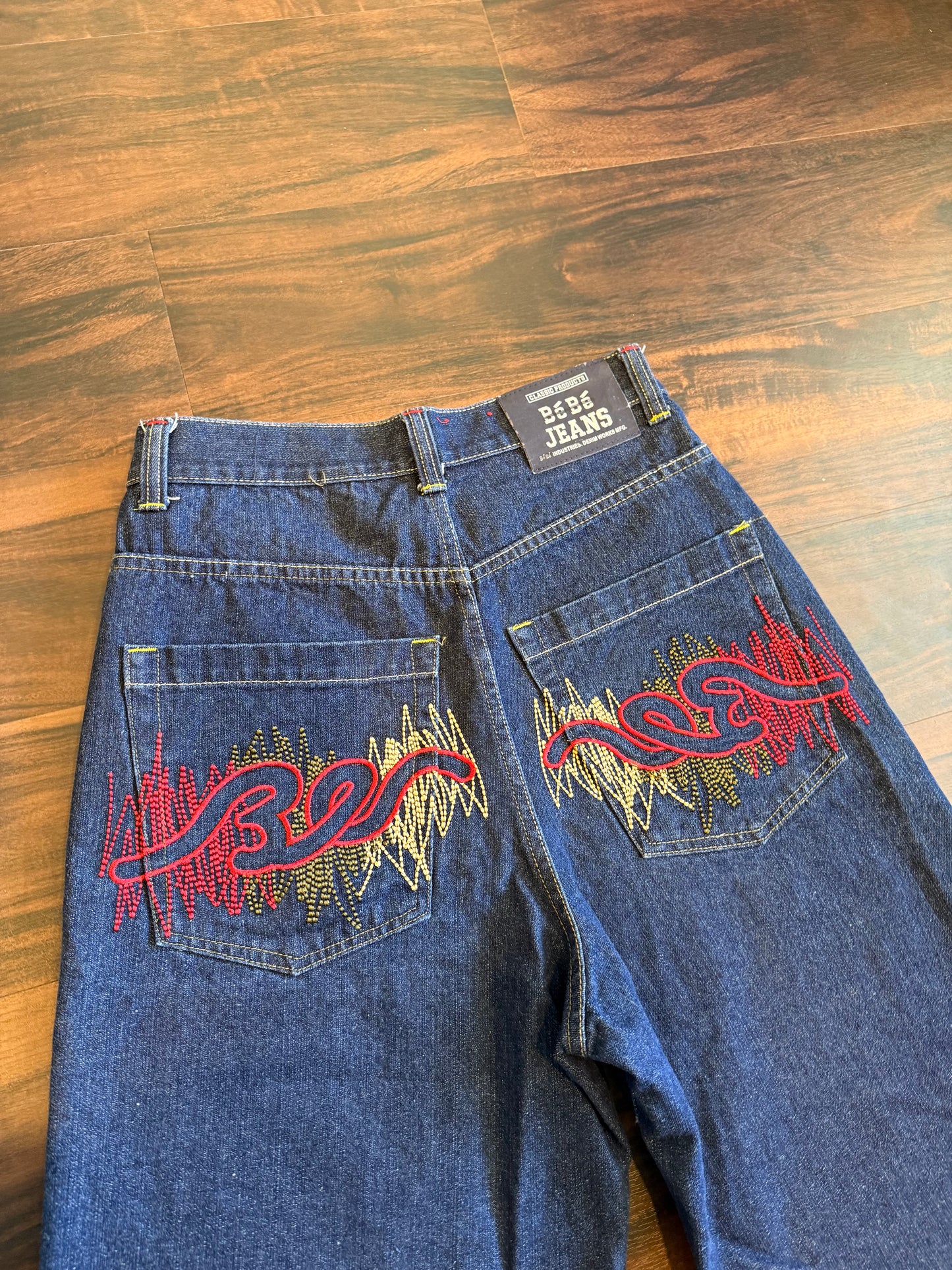 Vintage BeBe Jeans Dark Wash Denim Jean Shorts- 28