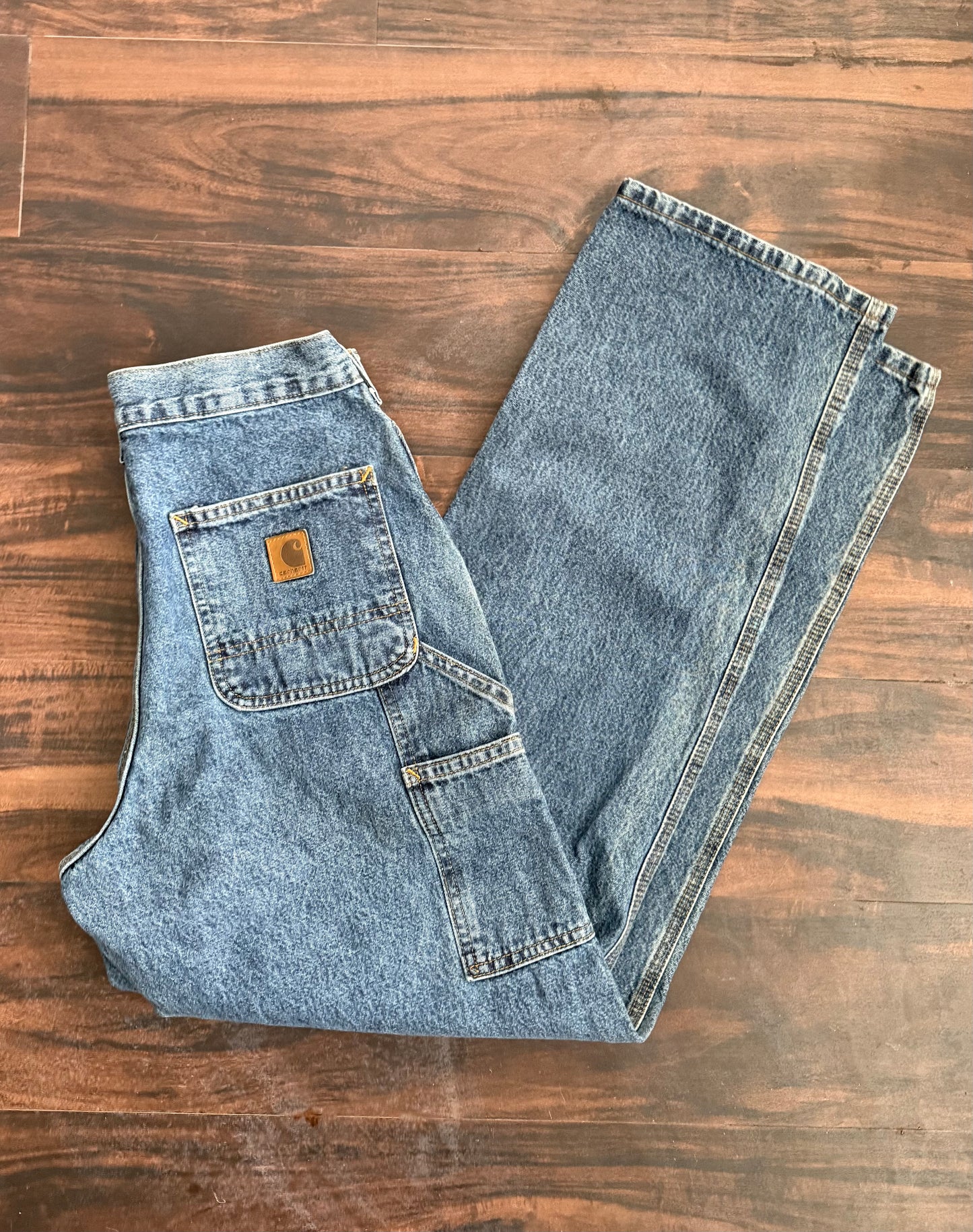 Vintage Carhartt Carpenter Workwear Denim Jeans- 30x31