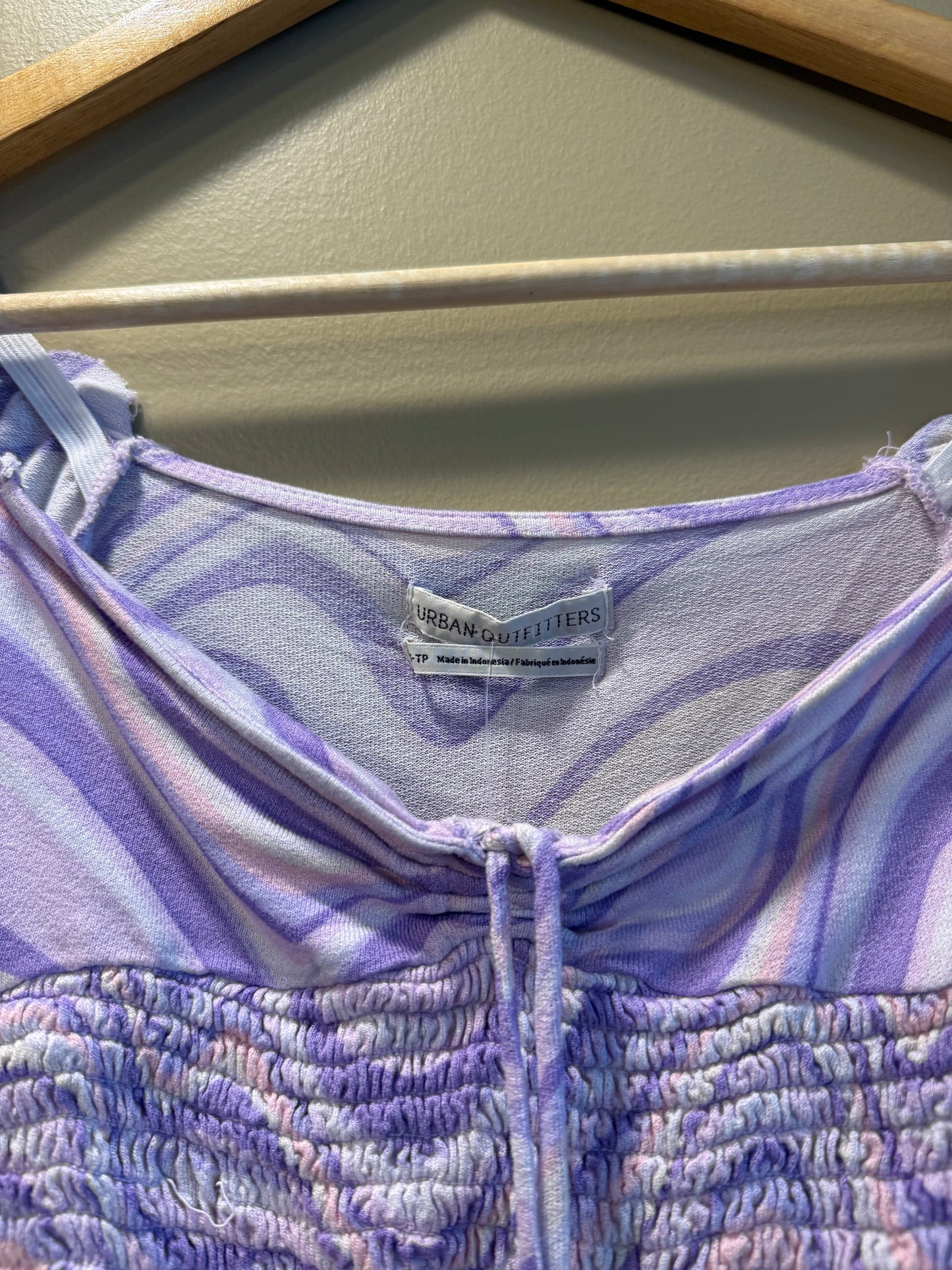 Urban Outfitters Purple Ruffled Top- S