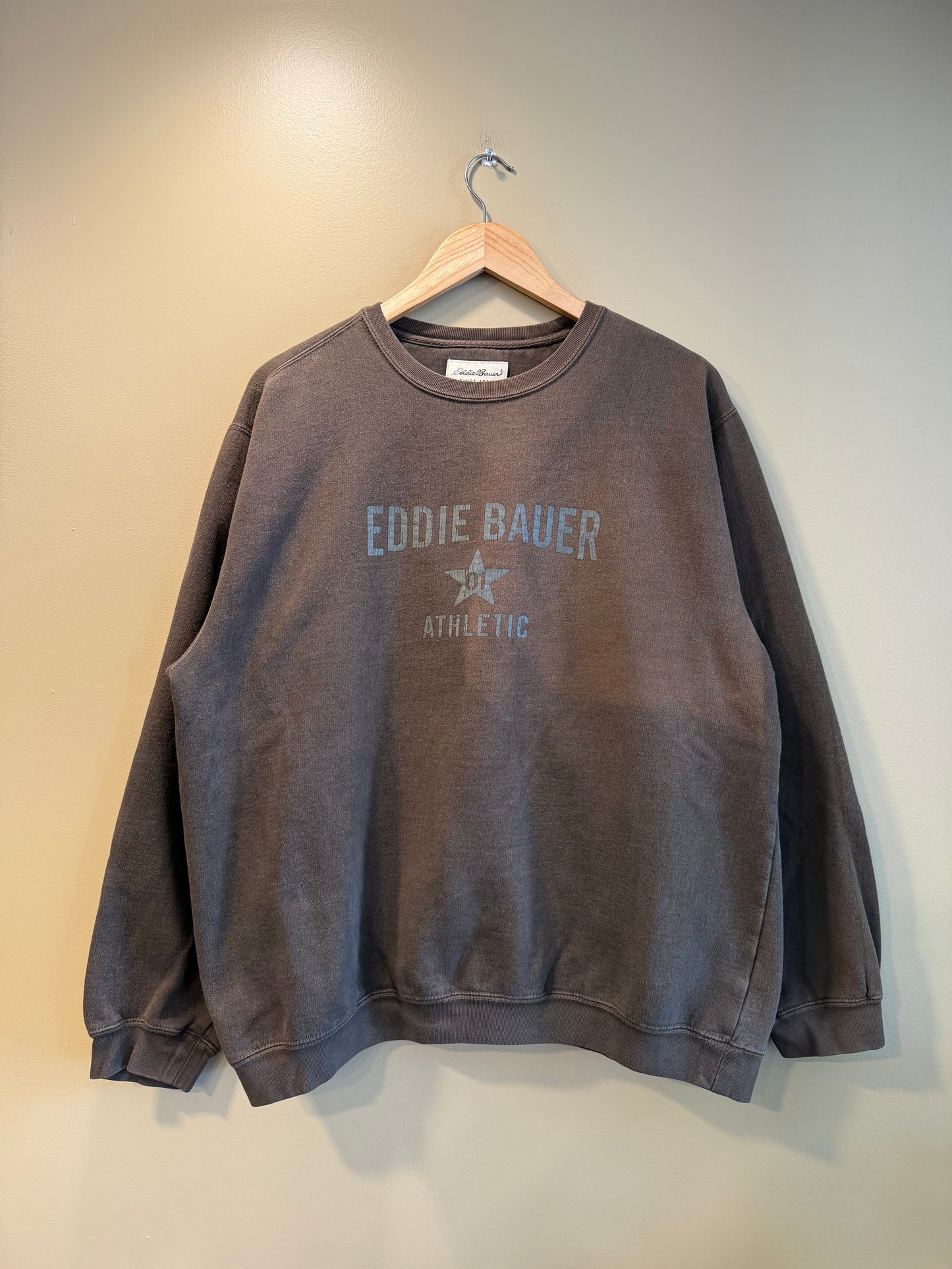 Vintage Eddie Bauer Brown Crewneck Sweatshirt- XL