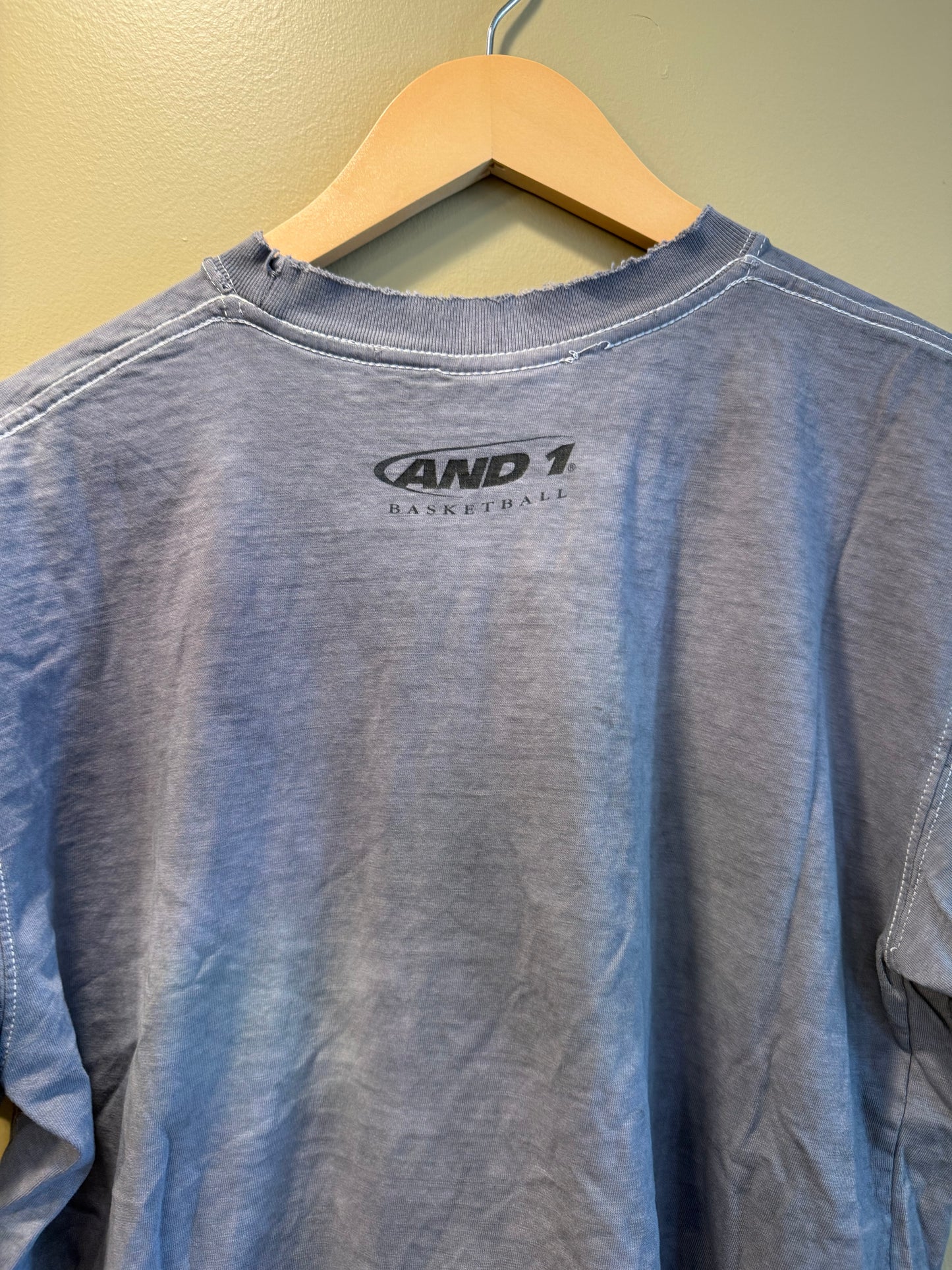 Vintage And 1 Distressed Gray T-Shirt- M