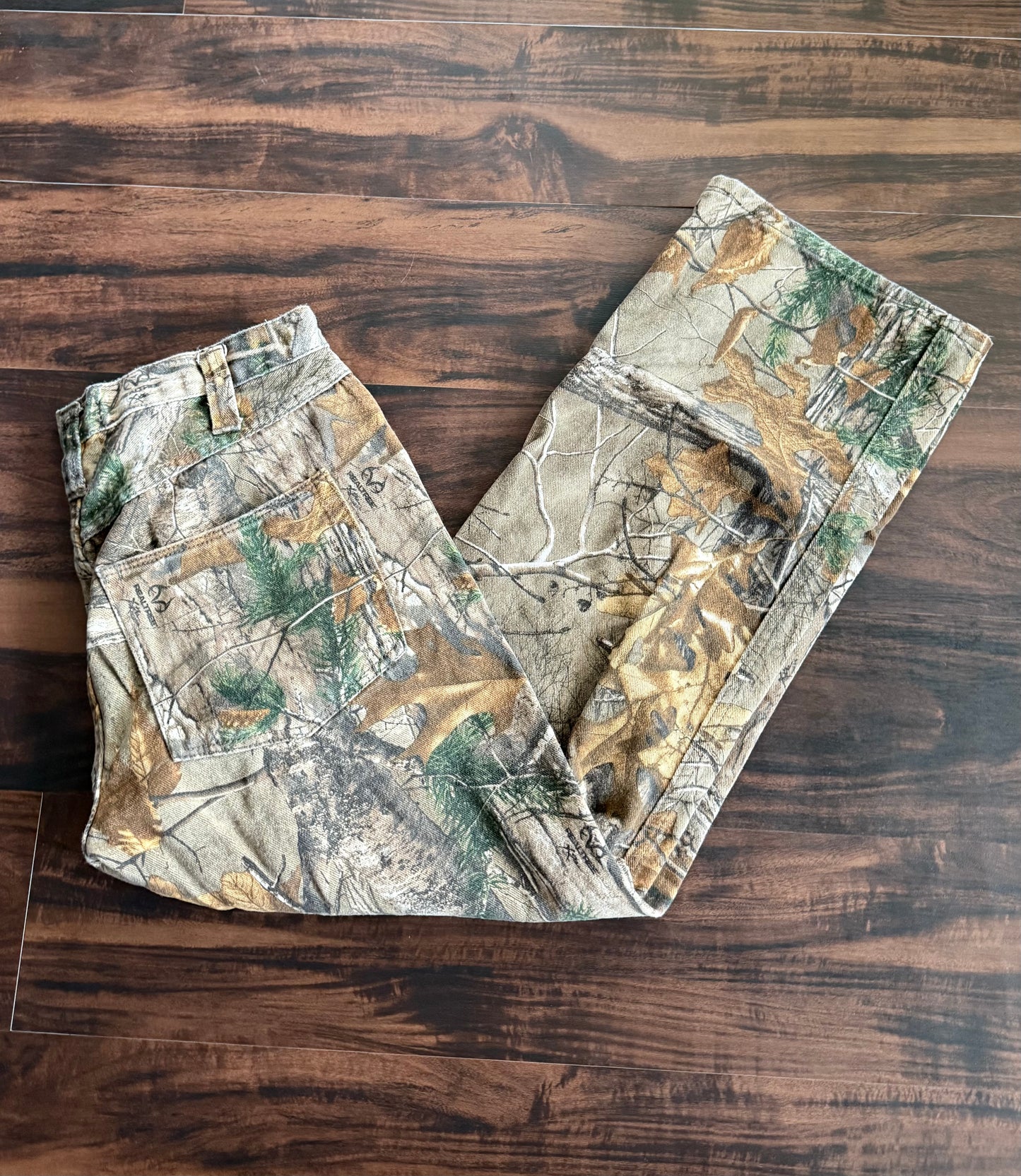 Vintage Real Tree Camouflage Pants- 31x29