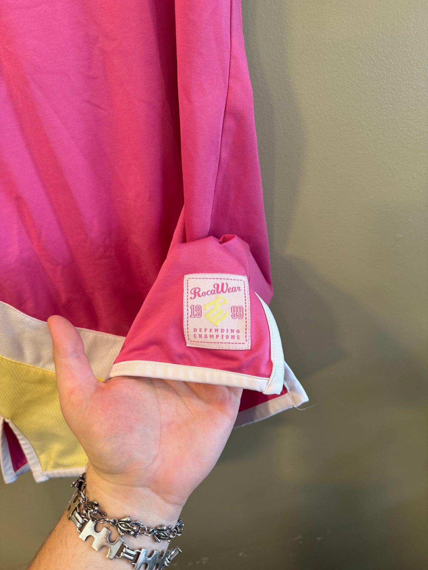 Vintage Y2K Rocawear Pink Athletic Skirt- M