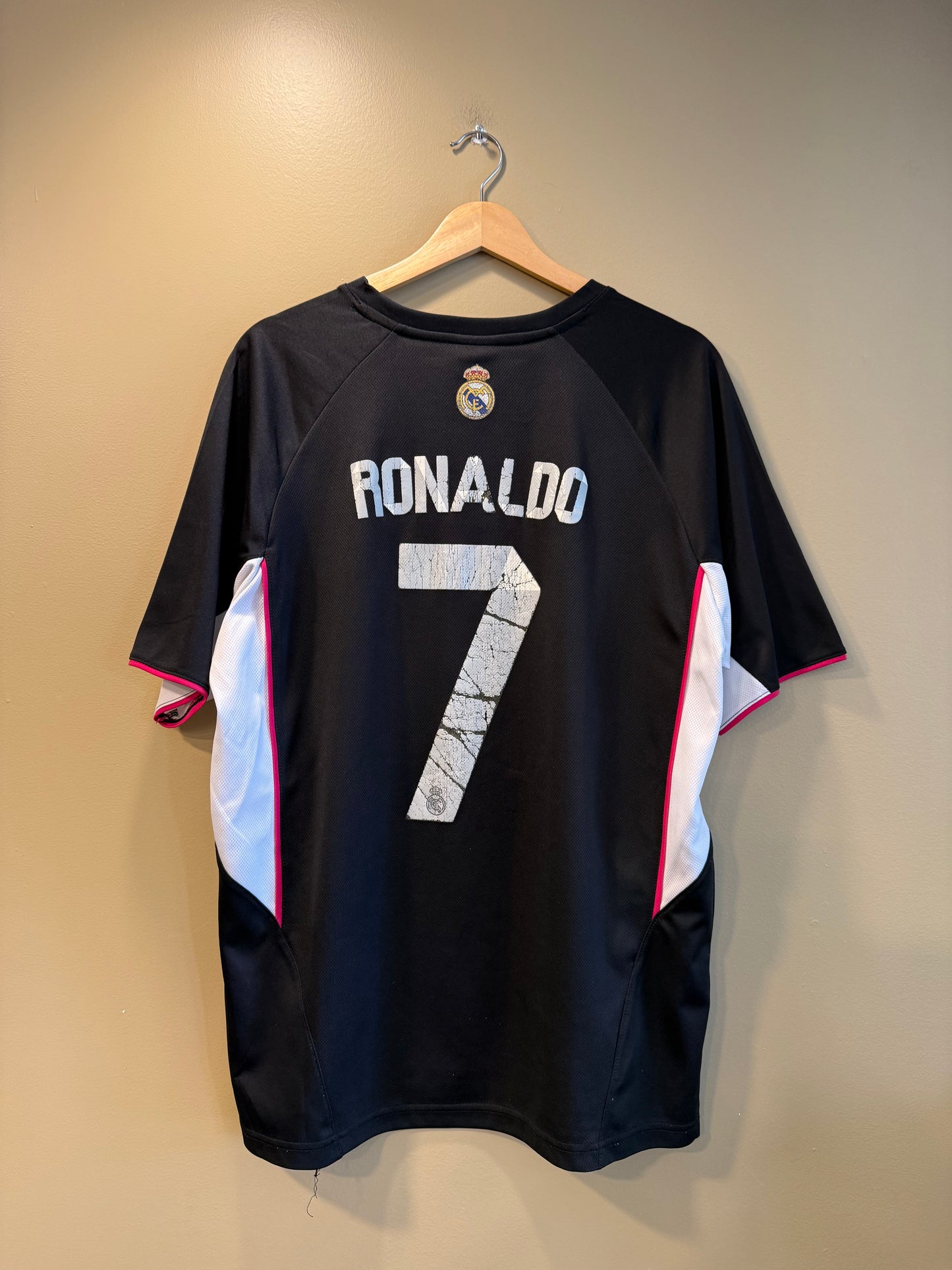 Vintage Real Madrid Cristiano Ronaldo Jersey- L