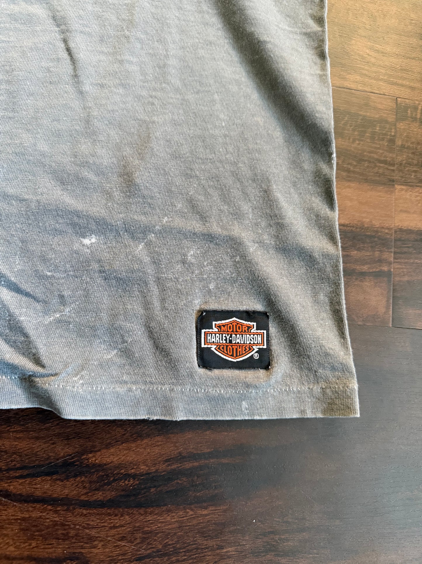 Vintage Harley Davidson Motorcycles Sun Faded Tank Top- M