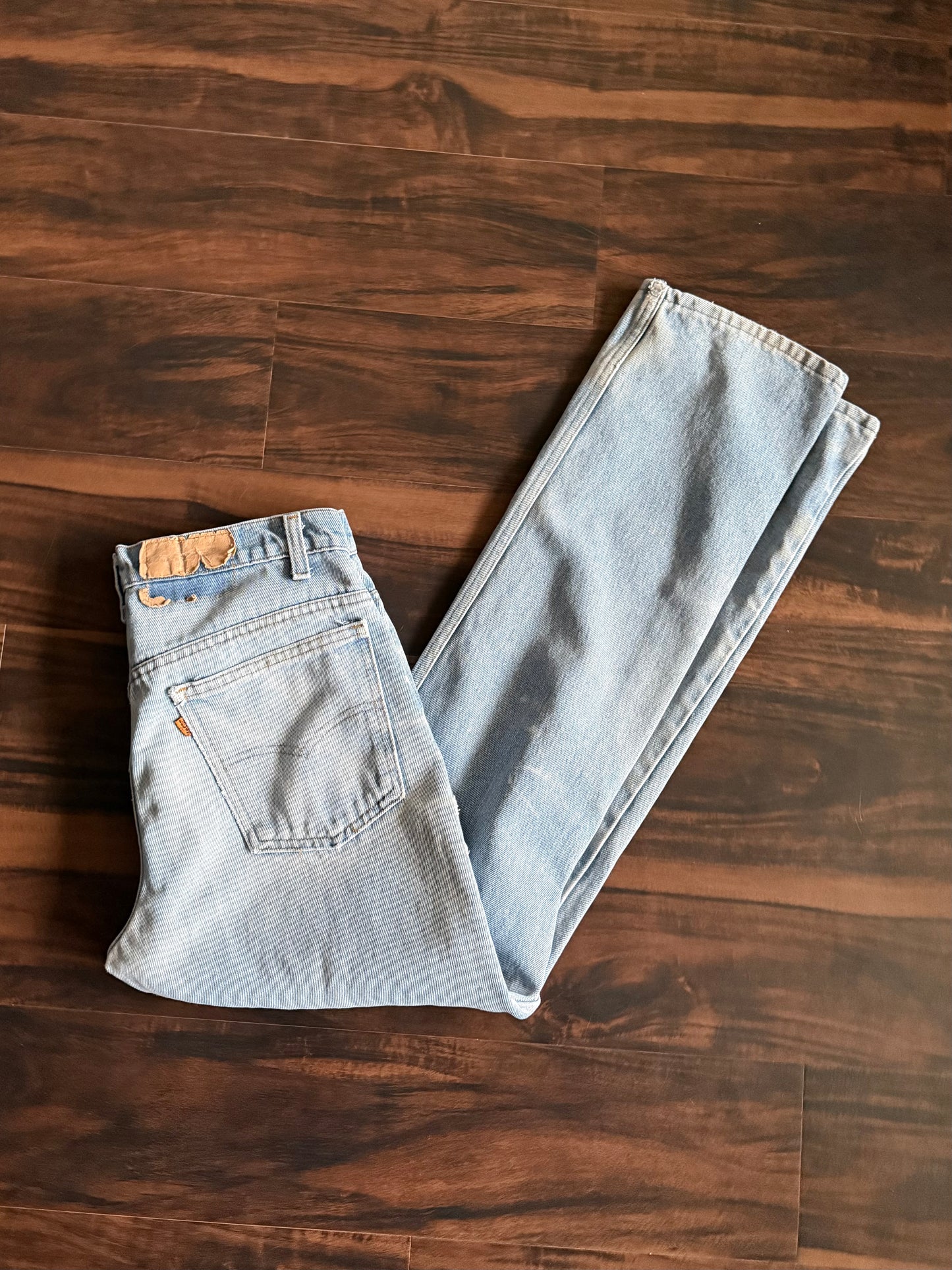 Vintage Levi’s Orange Tab Light Wash Denim Jeans- 31x31