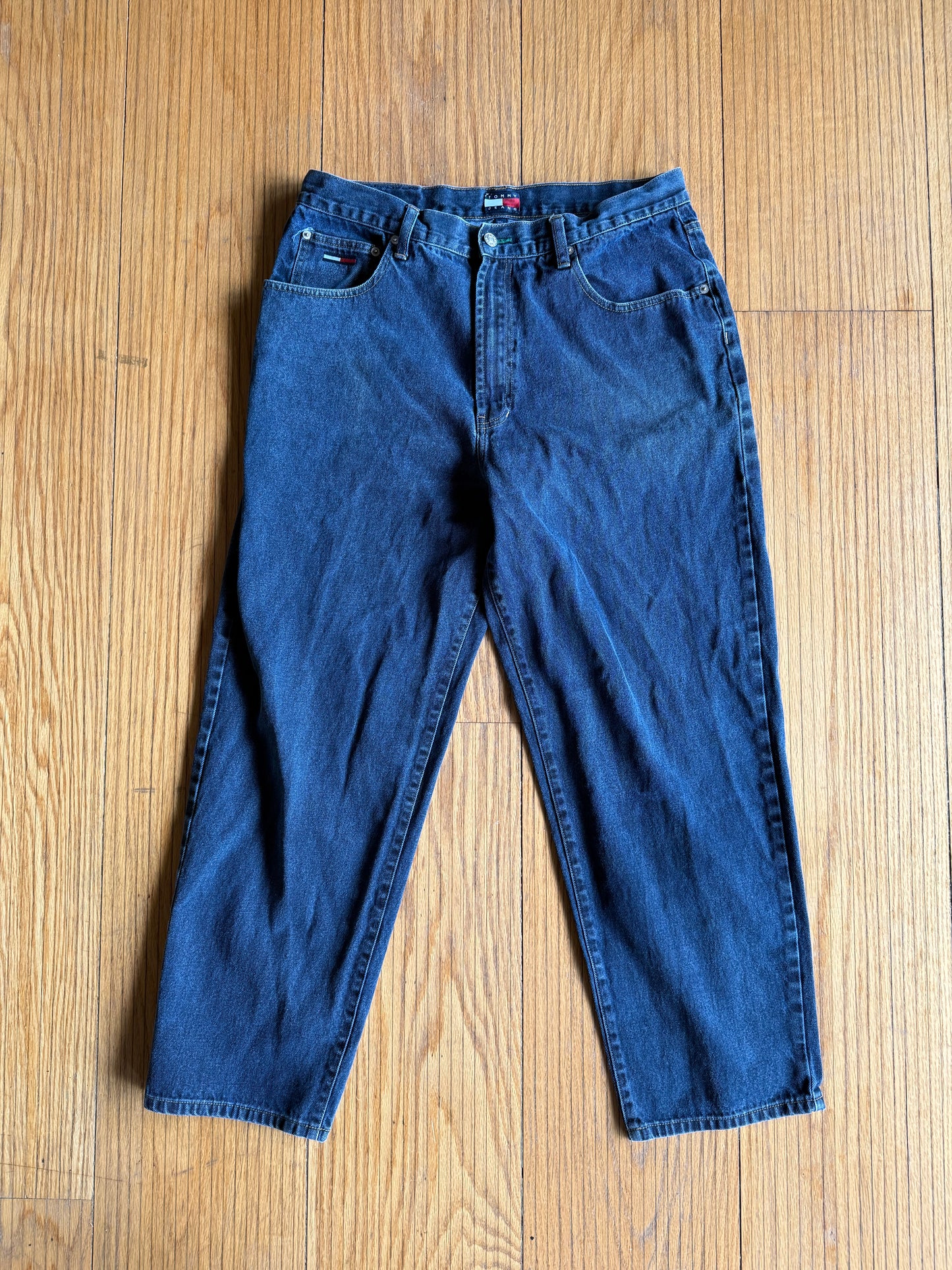 Vintage Tommy Hilfiger Dark Wash Denim Jeans- 34x30