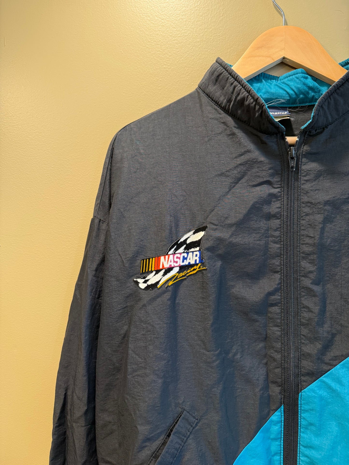 Vintage Swingster NASCAR Racing Windbreaker Jacket- L
