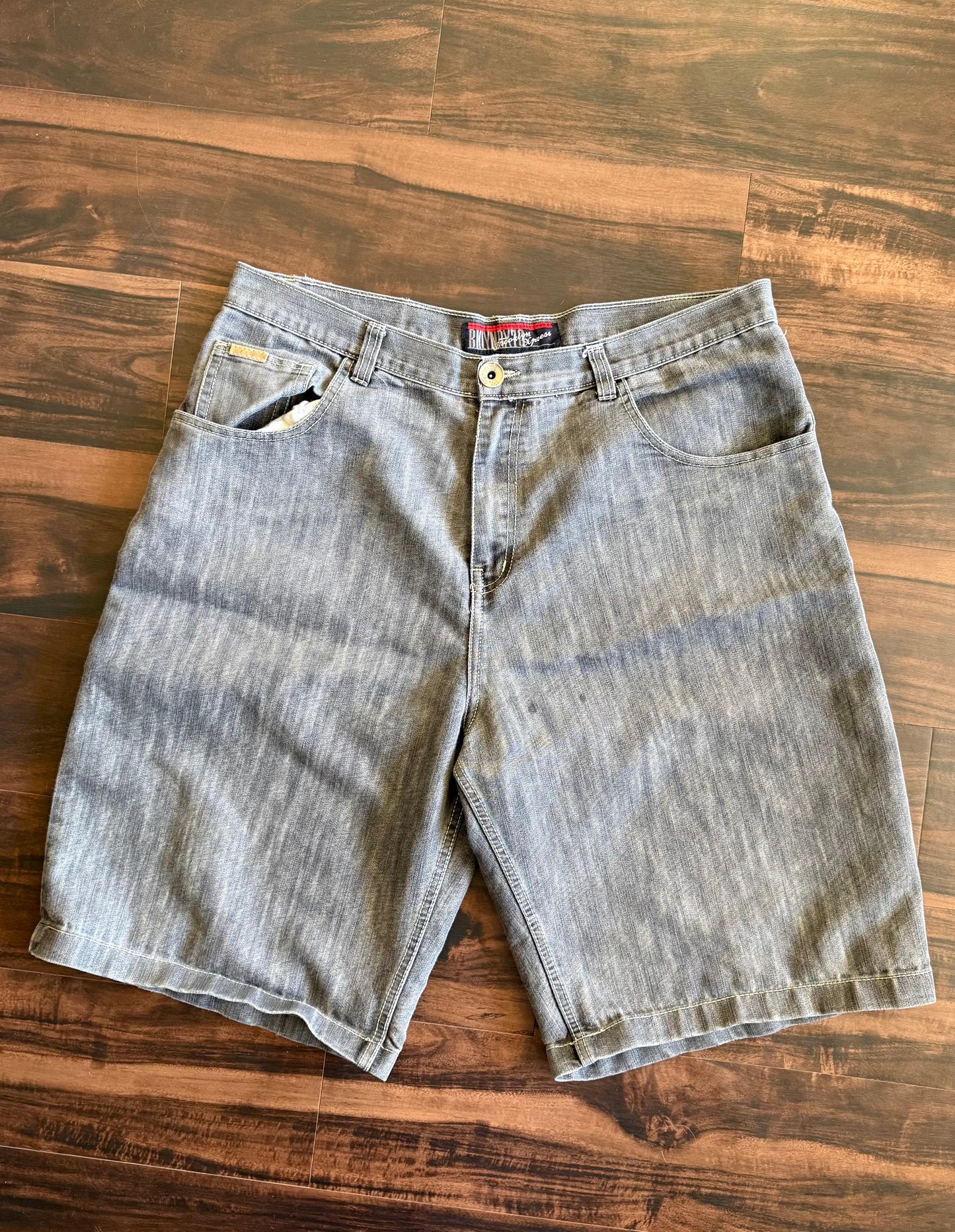 Vintage Y2K Brooklyn Xpress Streetwear Shorts- 38