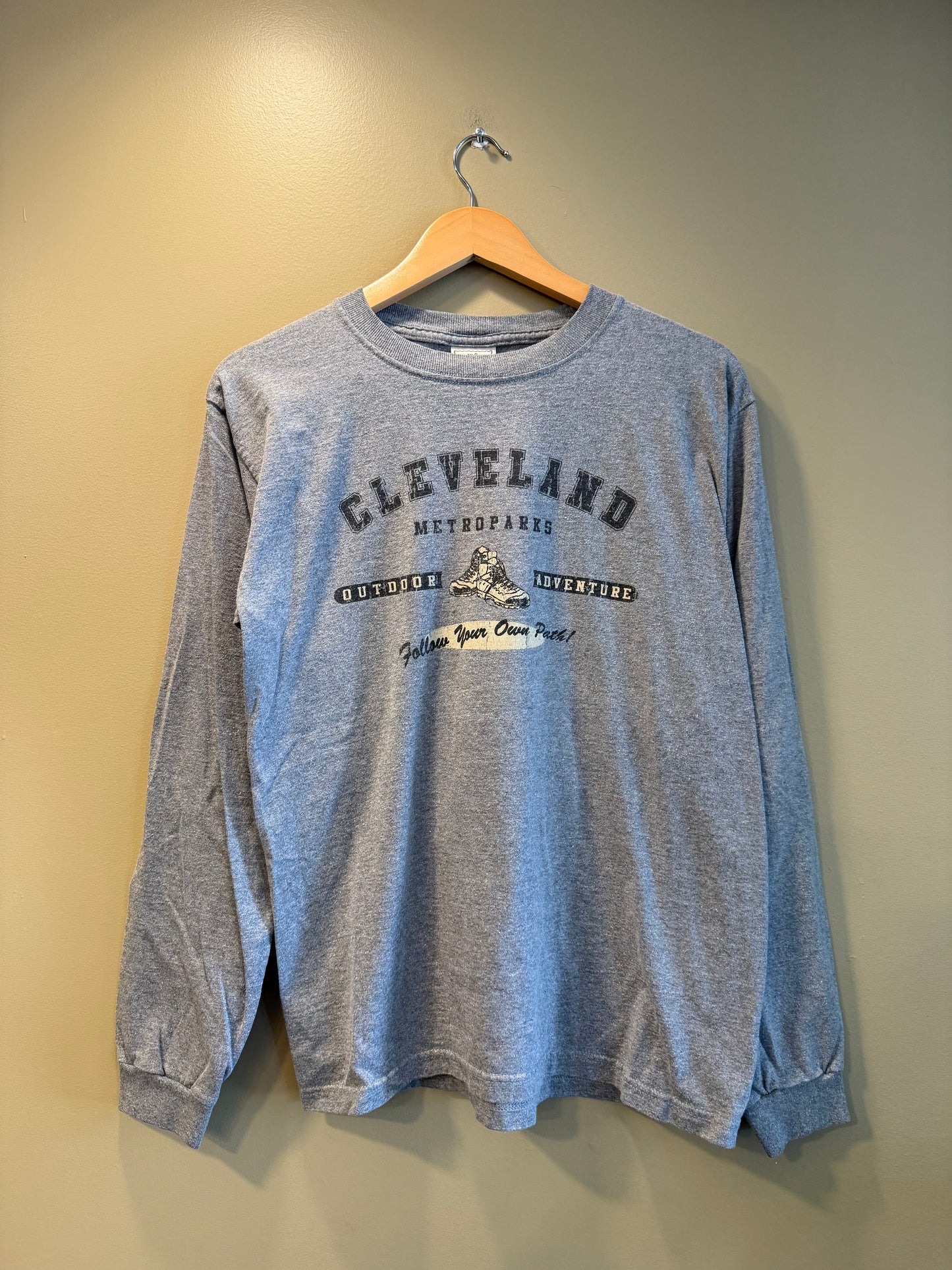 Vintage Cleveland Metroparks Long Sleeve T-Shirt- M