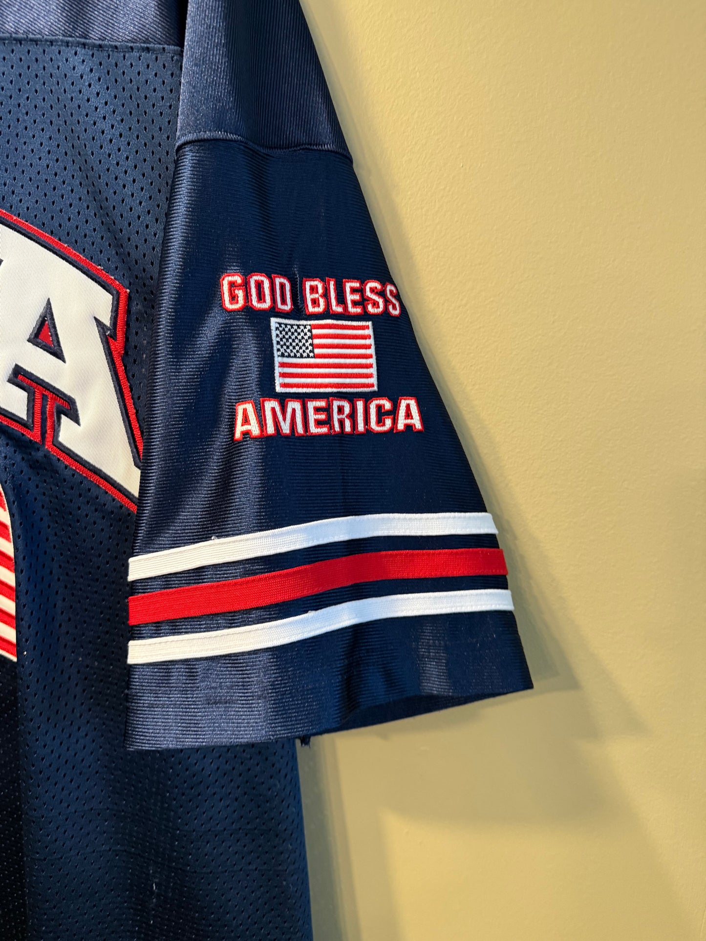 Vintage Y2K USA Football Jersey- XL