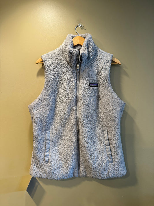 Vintage Patagonia Shag Gray Fleece Vest- L