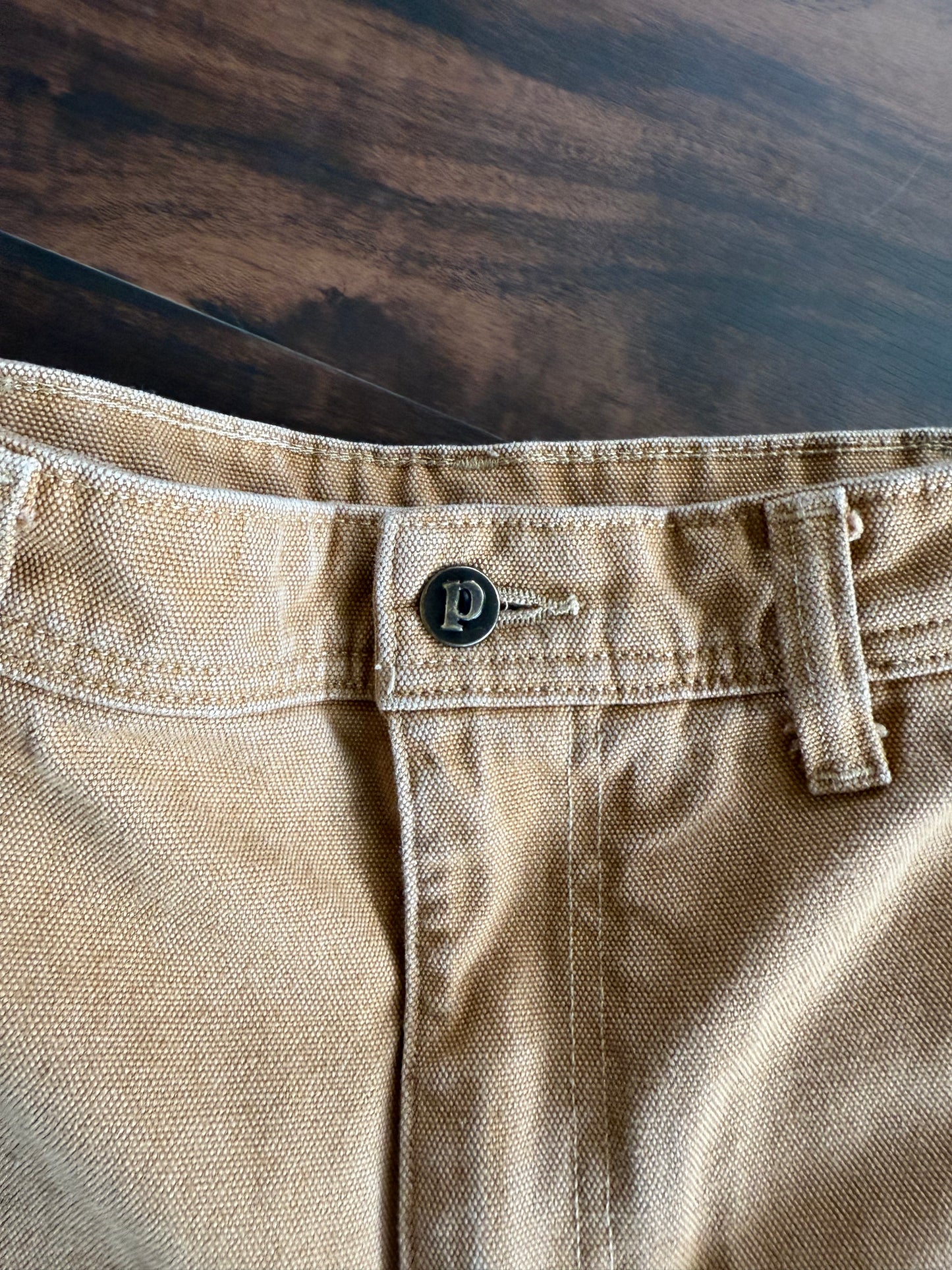 Vintage Patagonia Tan Duck Canvas Workwear Pants- 33x30