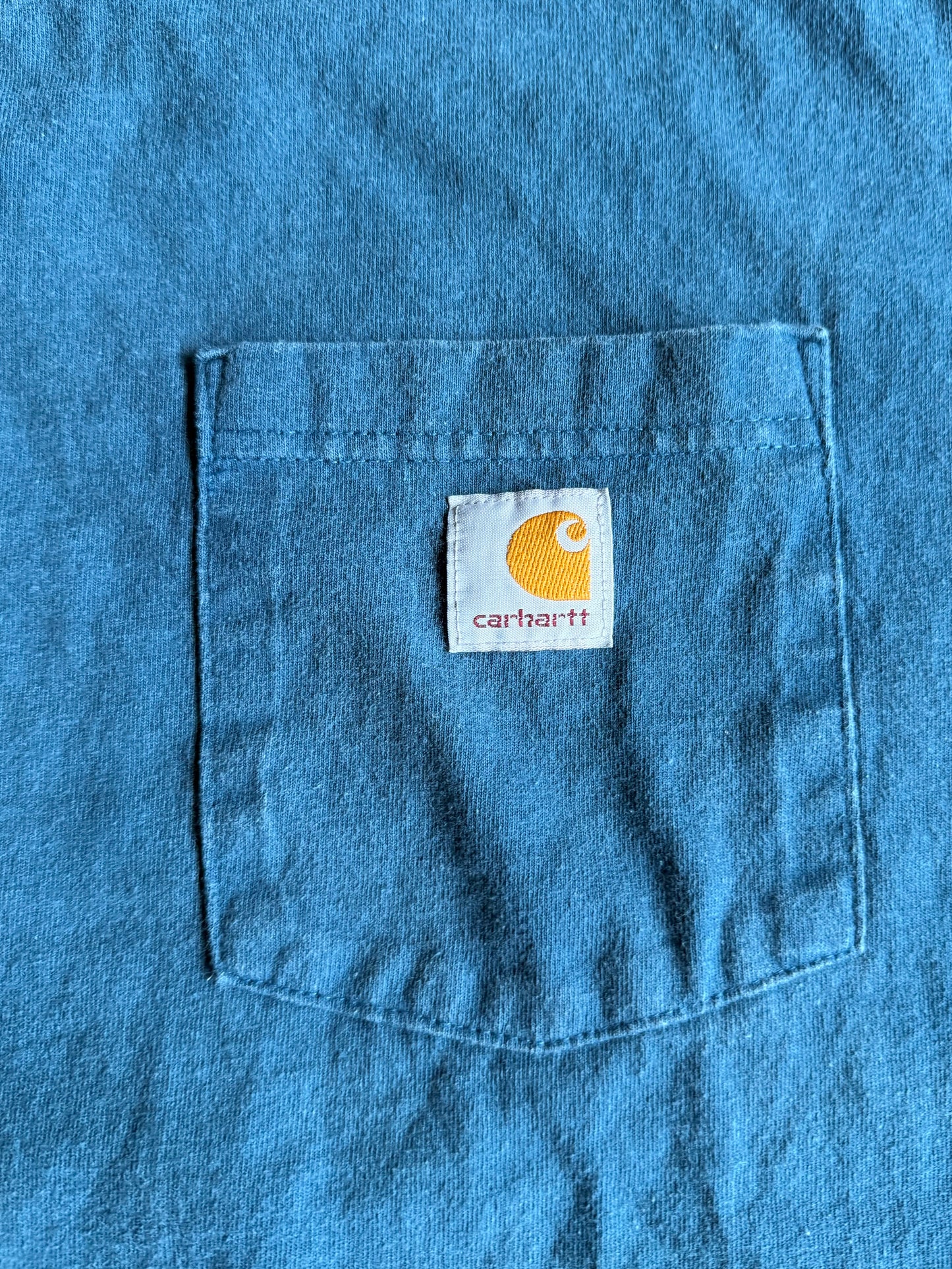 Carhartt Blue Pocket T-Shirt- L