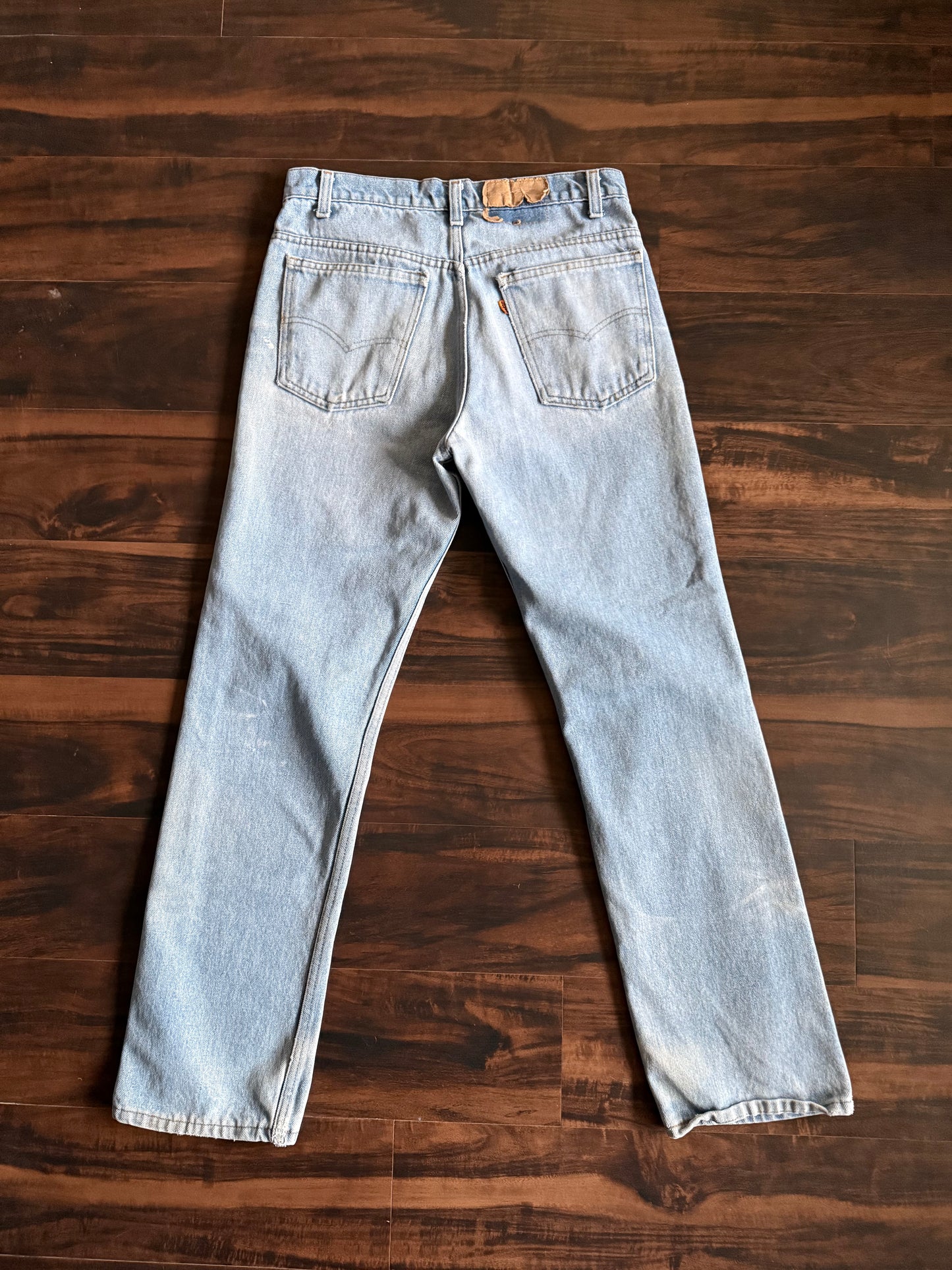 Vintage Levi’s Orange Tab Light Wash Denim Jeans- 31x31