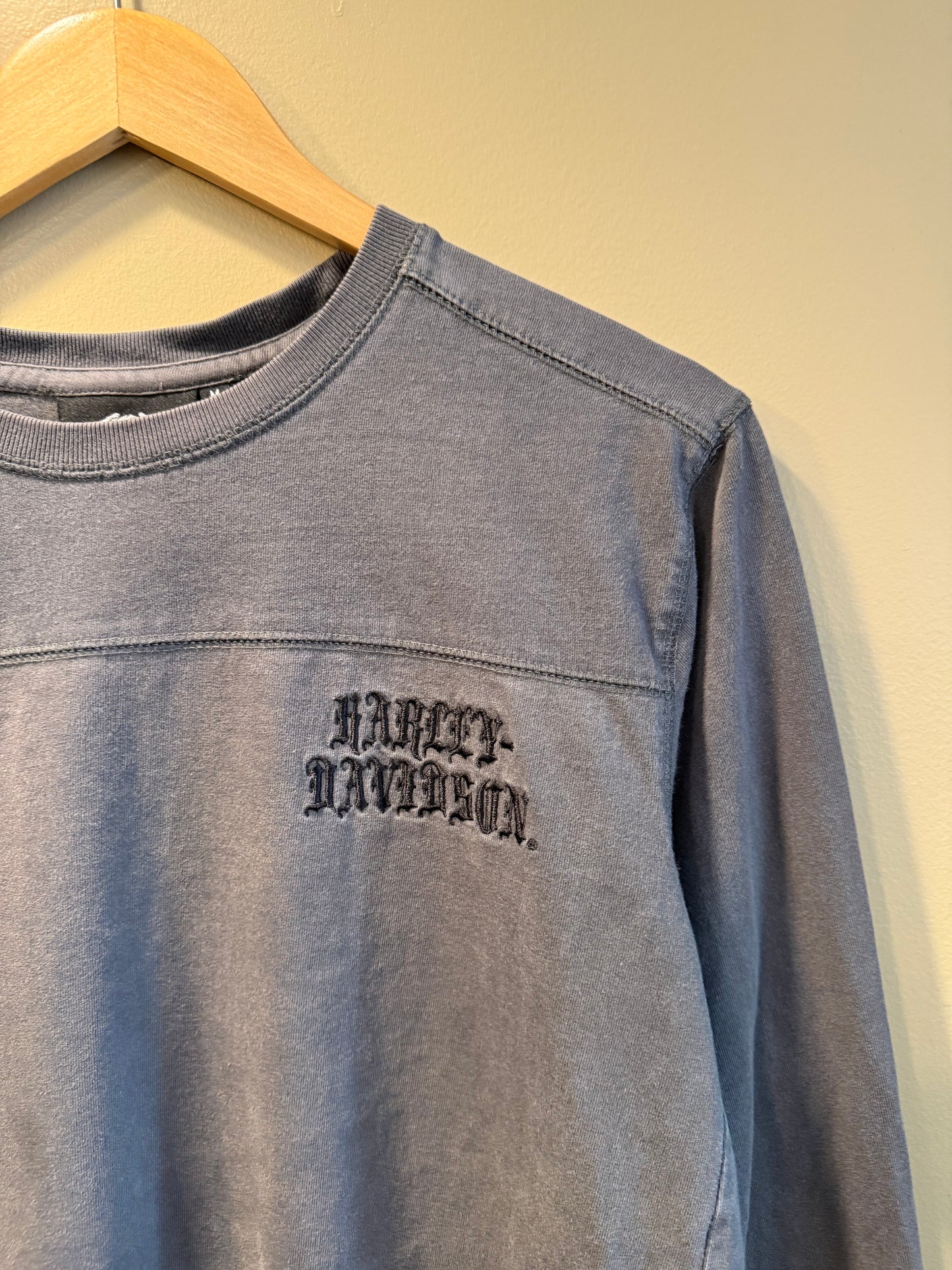 Vintage Harley Davidson Gotchix Embroidered Long Sleeve T-Shirt- M