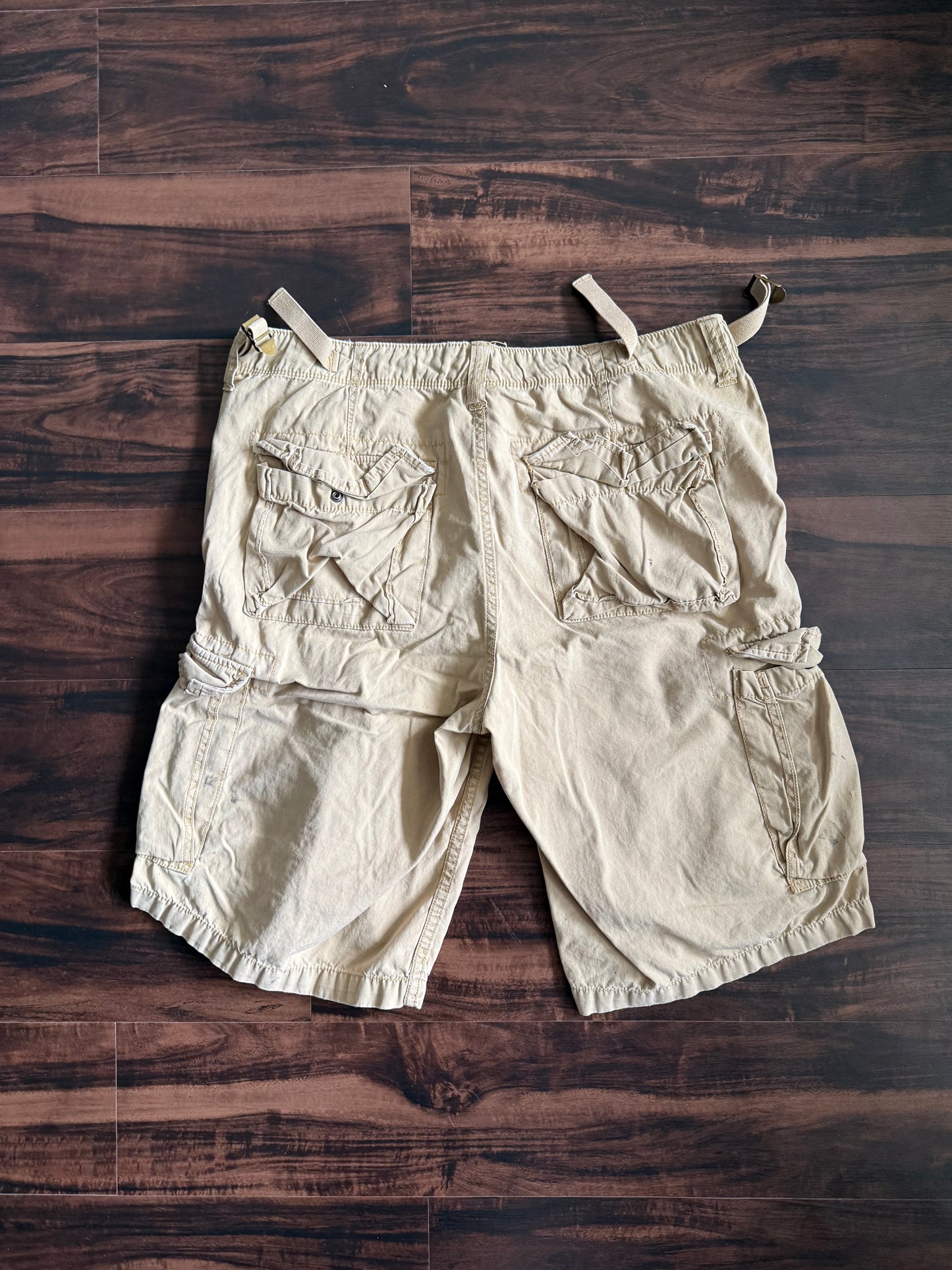 Vintage Polo Jeans Co. Cotton Cargo Shorts- 34