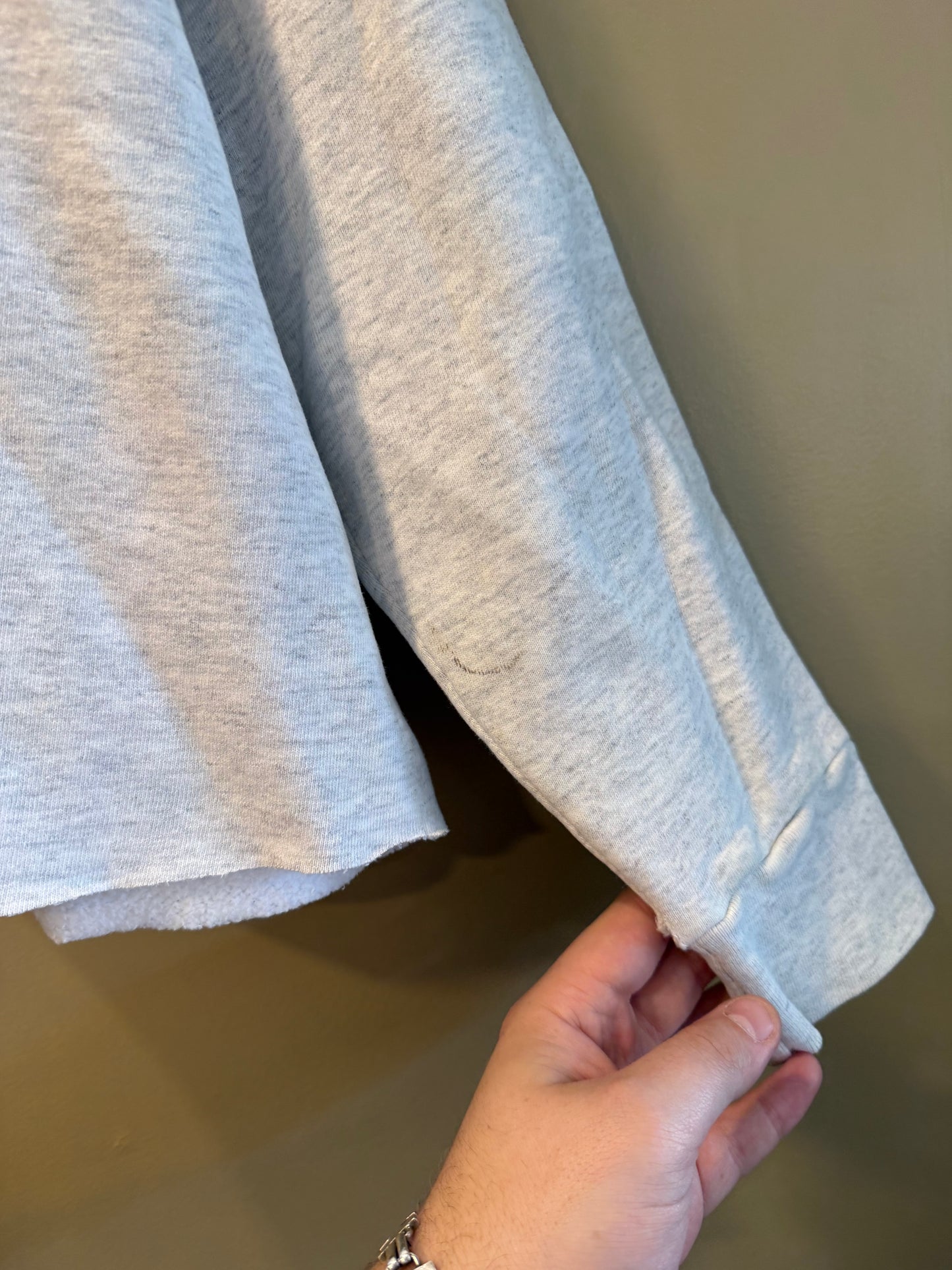Vintage Napa Valley Sestini Estate White Wine Reserve Cropped Crewneck Sweatshirt- XL