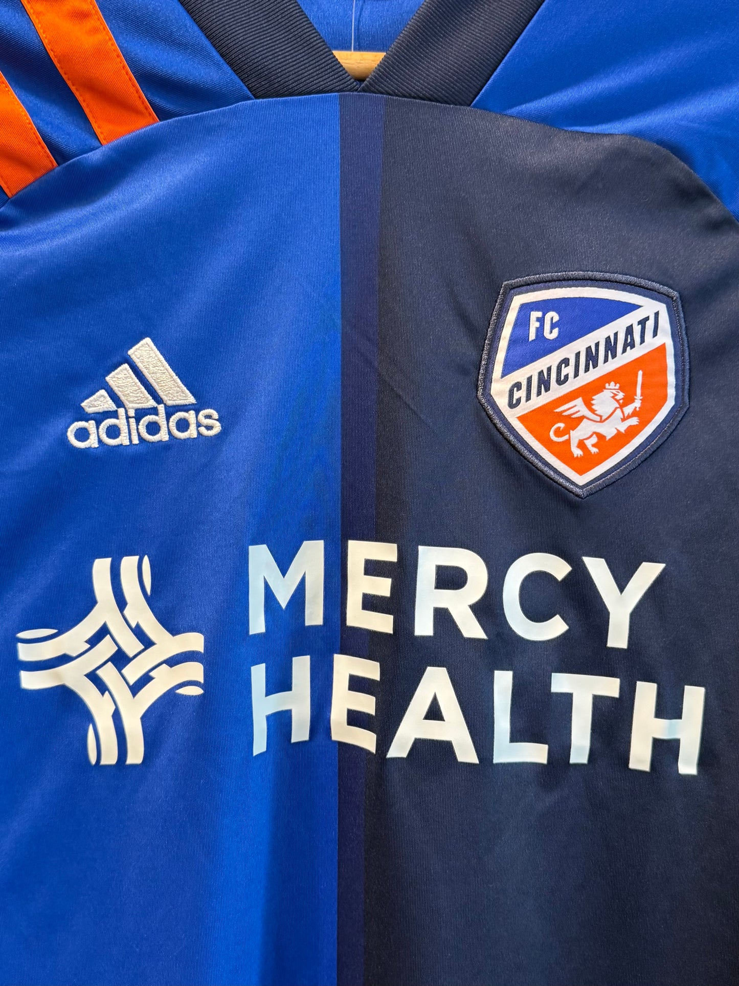 F.C. Cincinnati Blue MLS Soccer Jersey- S